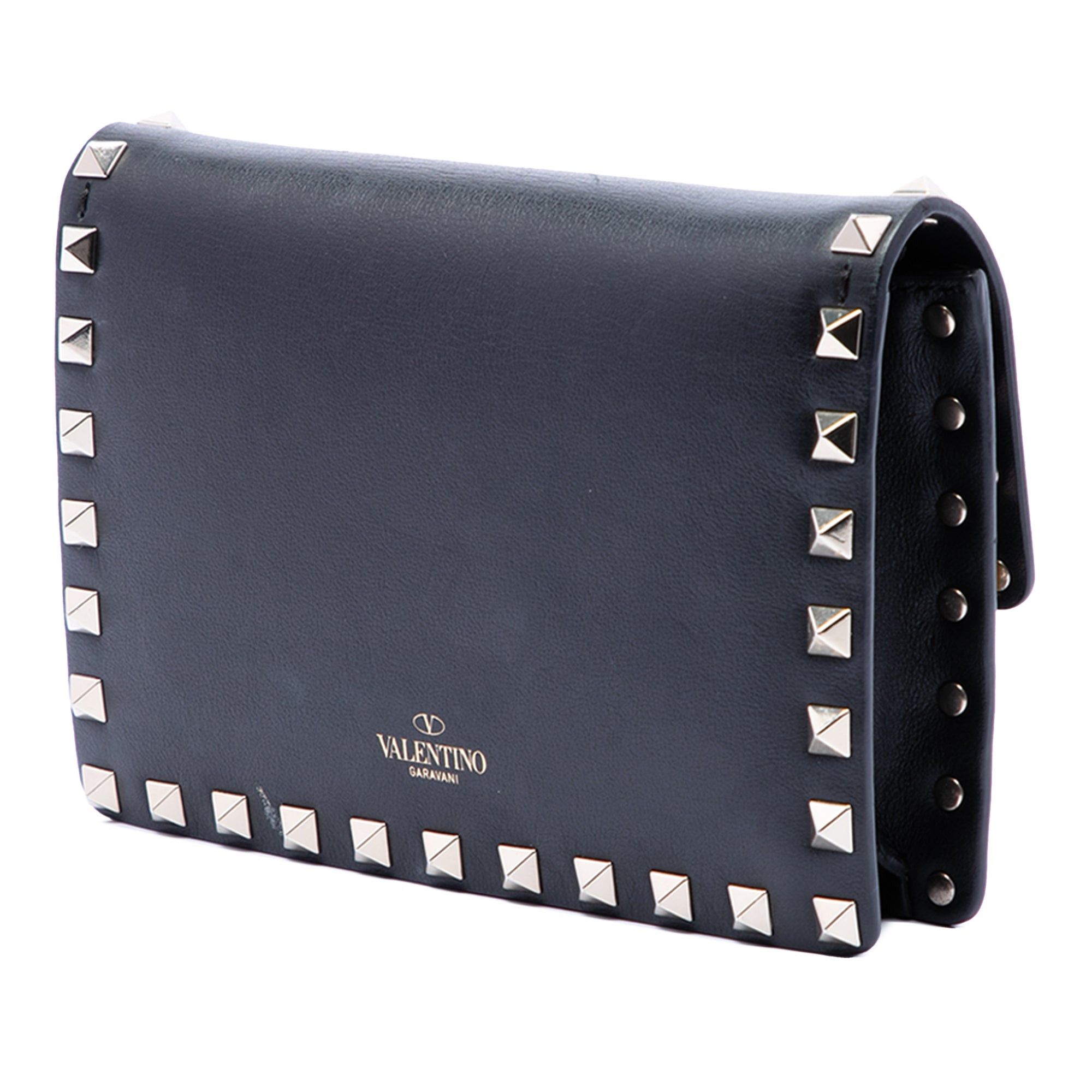Valentino Leather Rockstud Clutch on Chain Size ONE SIZE - 2 Thumbnail