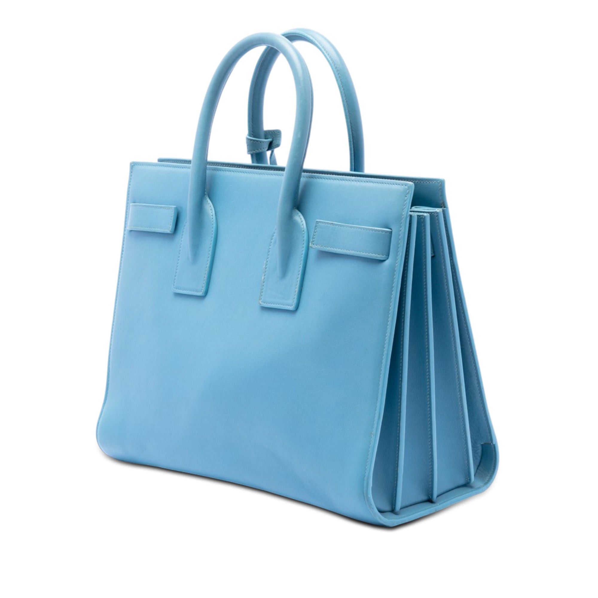 Saint Laurent Paris Small Leather Sac De Jour Satchel Size ONE SIZE - 2 Thumbnail