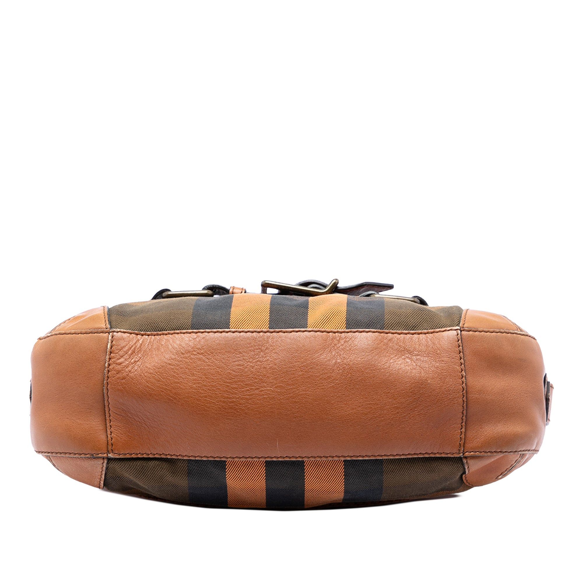 Burberry Mega Check Canvas and Leather Belted Crossbody Size ONE SIZE - 3 Thumbnail