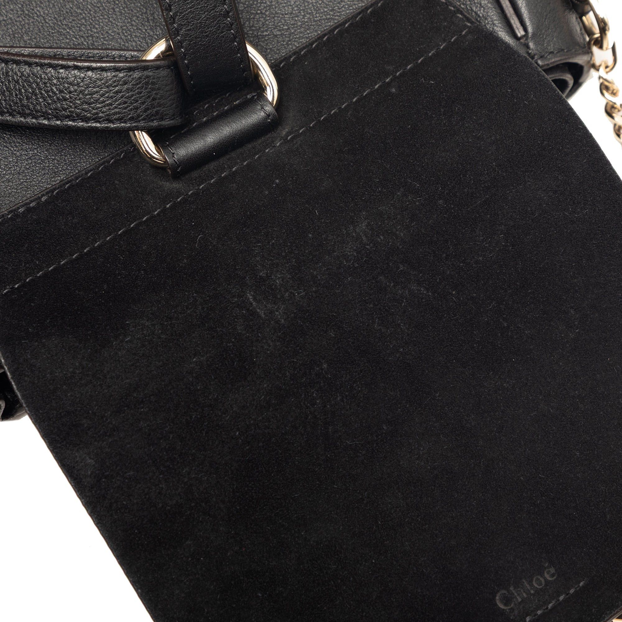 Chloe Medium Calfskin and Suede Faye Backpack Size ONE SIZE - 7 Thumbnail