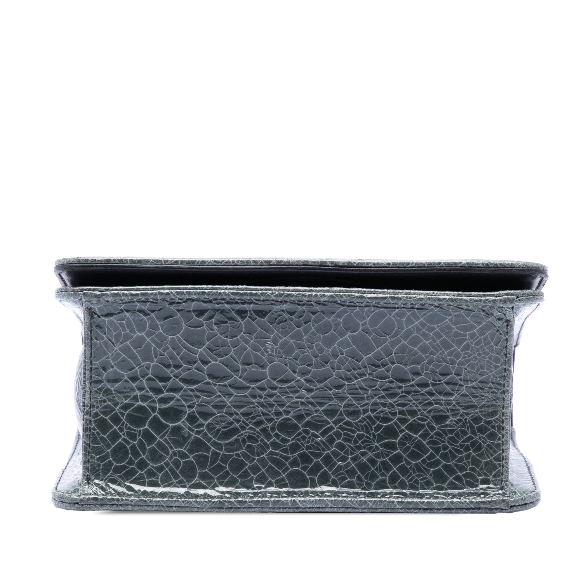 Dior Mini Crackled Deerskin Diorama Flap Size ONE SIZE - 3 Thumbnail