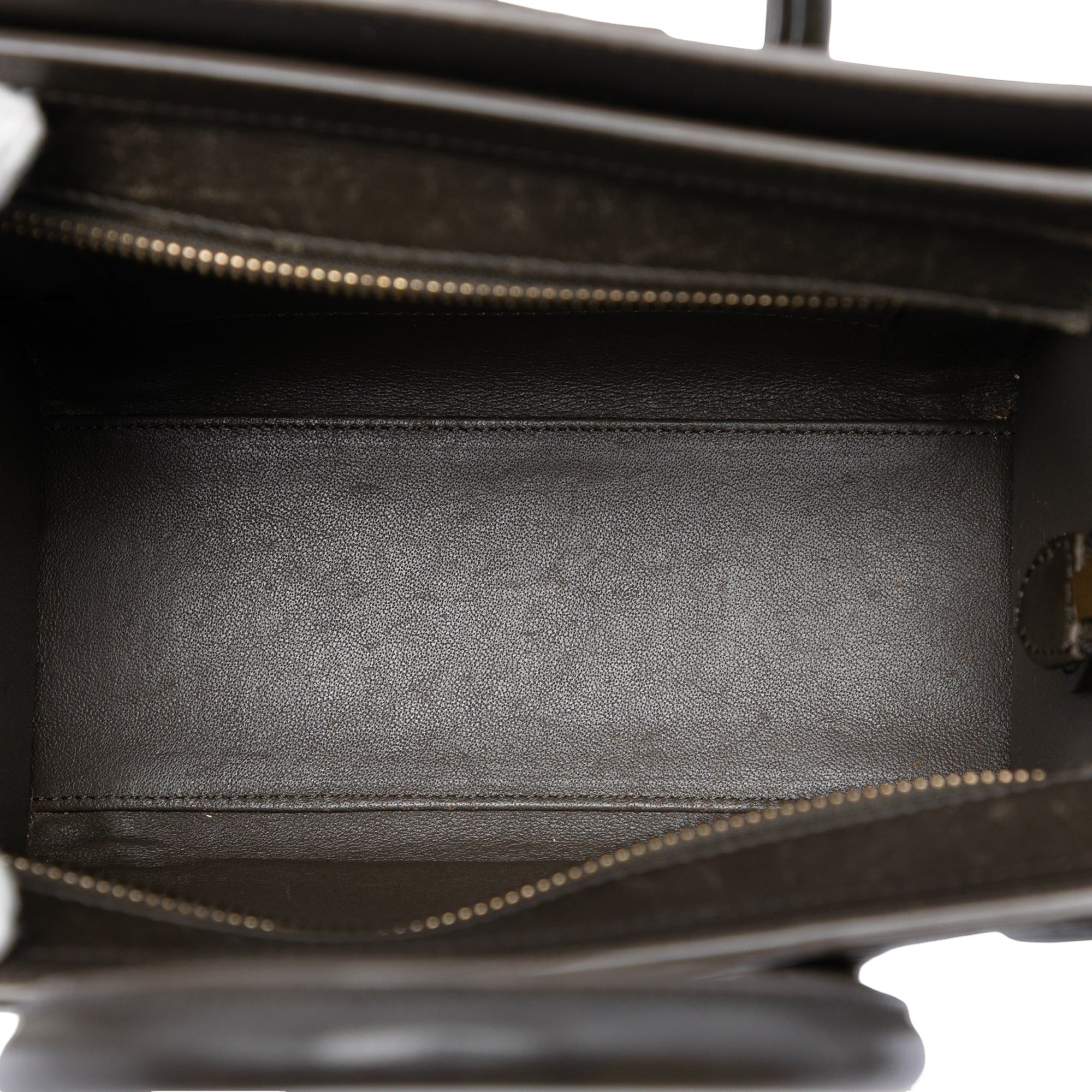 Celine Nano Tricolor Leather Luggage Tote Size ONE SIZE - 4 Thumbnail