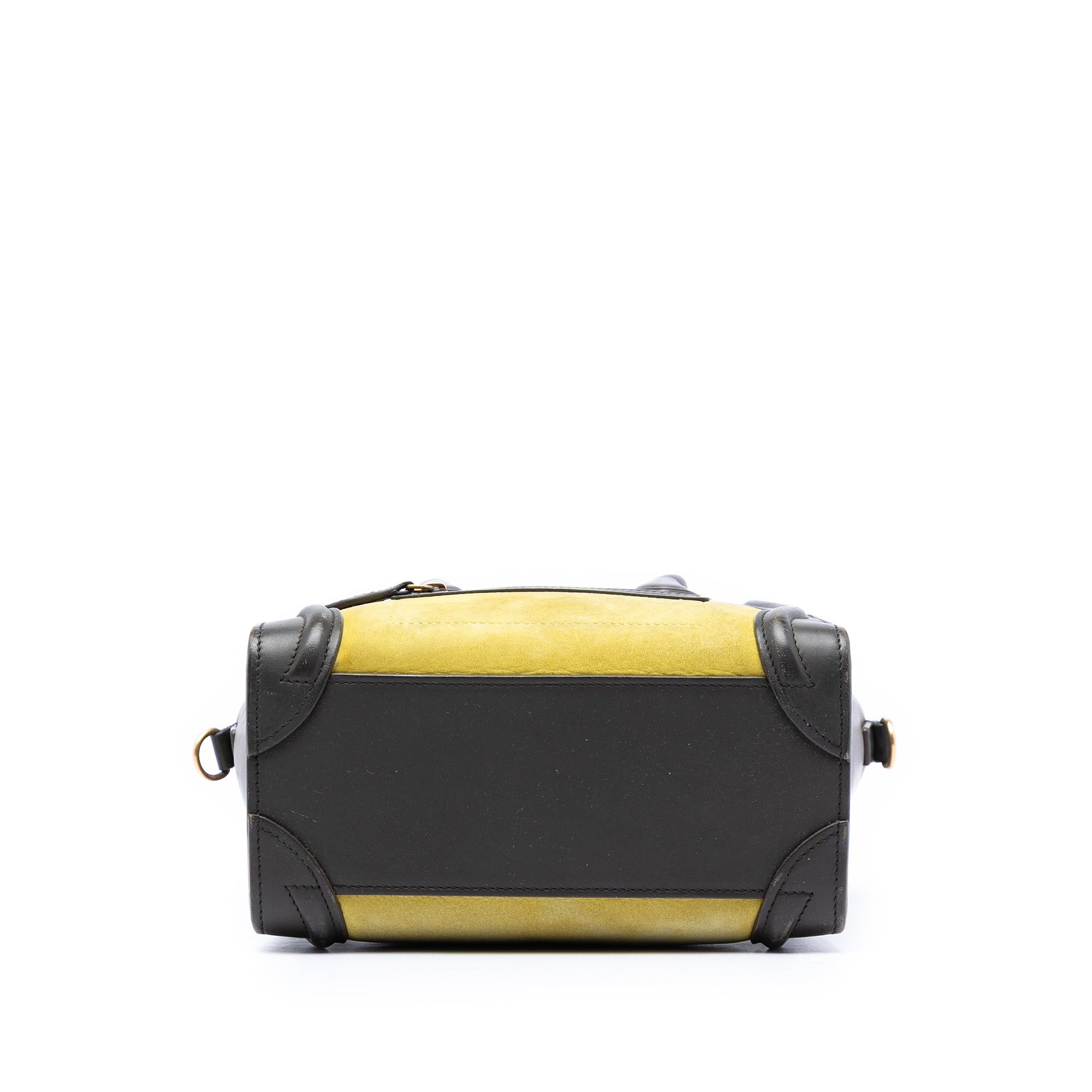 Celine Nano Tricolor Leather Luggage Tote Size ONE SIZE - 3 Thumbnail