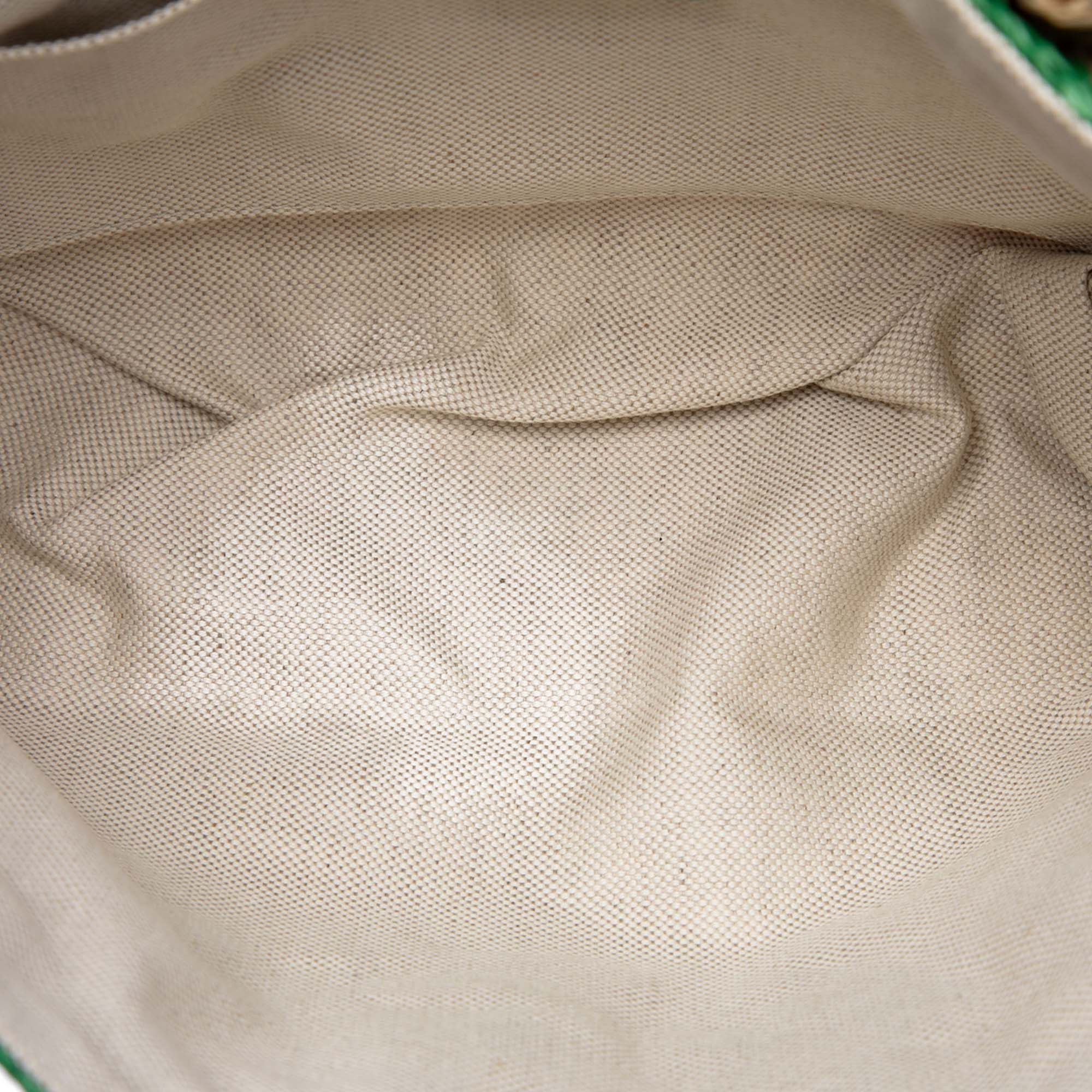 Gucci Small GG Marmont Raffia Crossbody Size ONE SIZE - 4 Thumbnail
