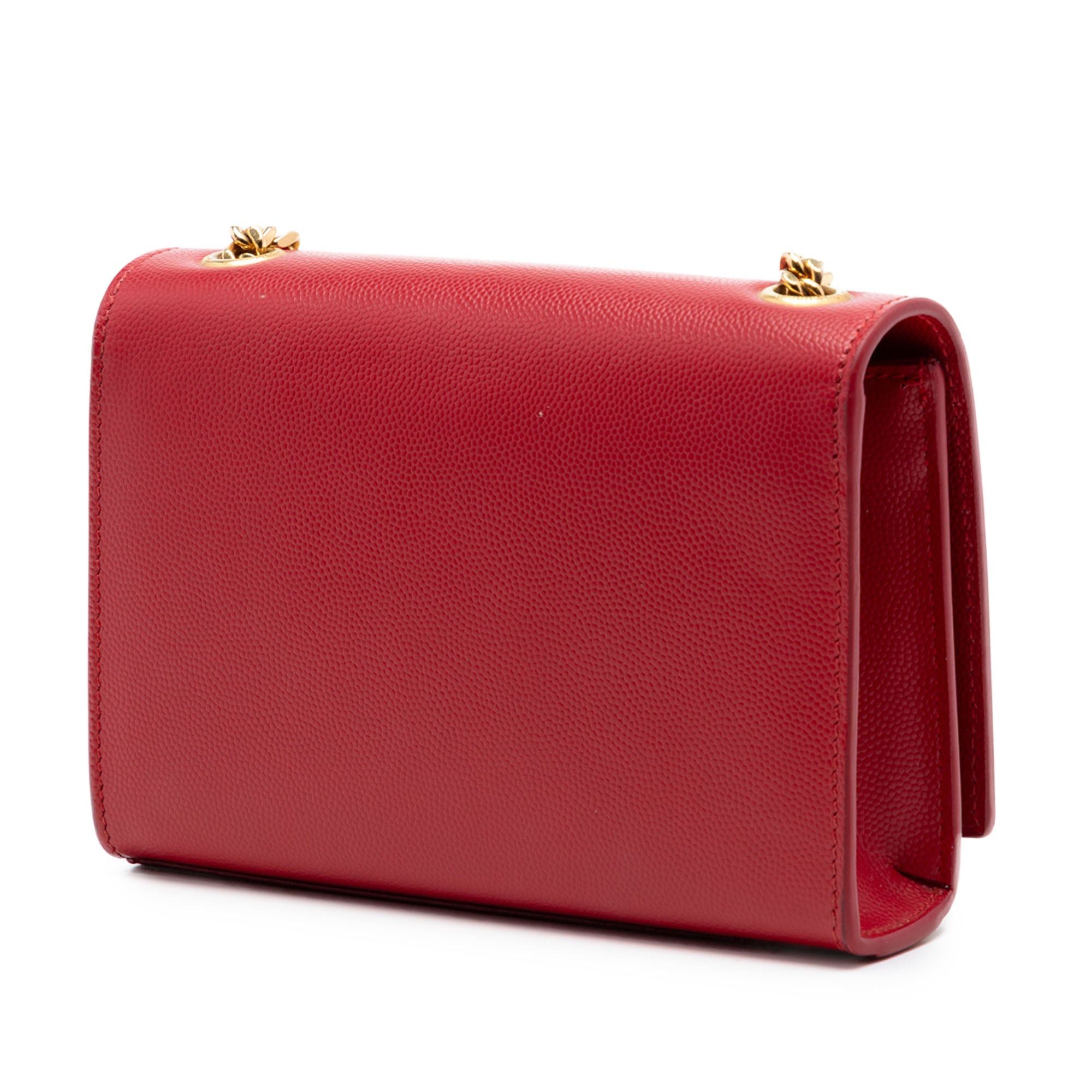 Saint Laurent Paris Small Grain De Poudre Monogram Kate Crossbody Size ONE SIZE - 2 Thumbnail