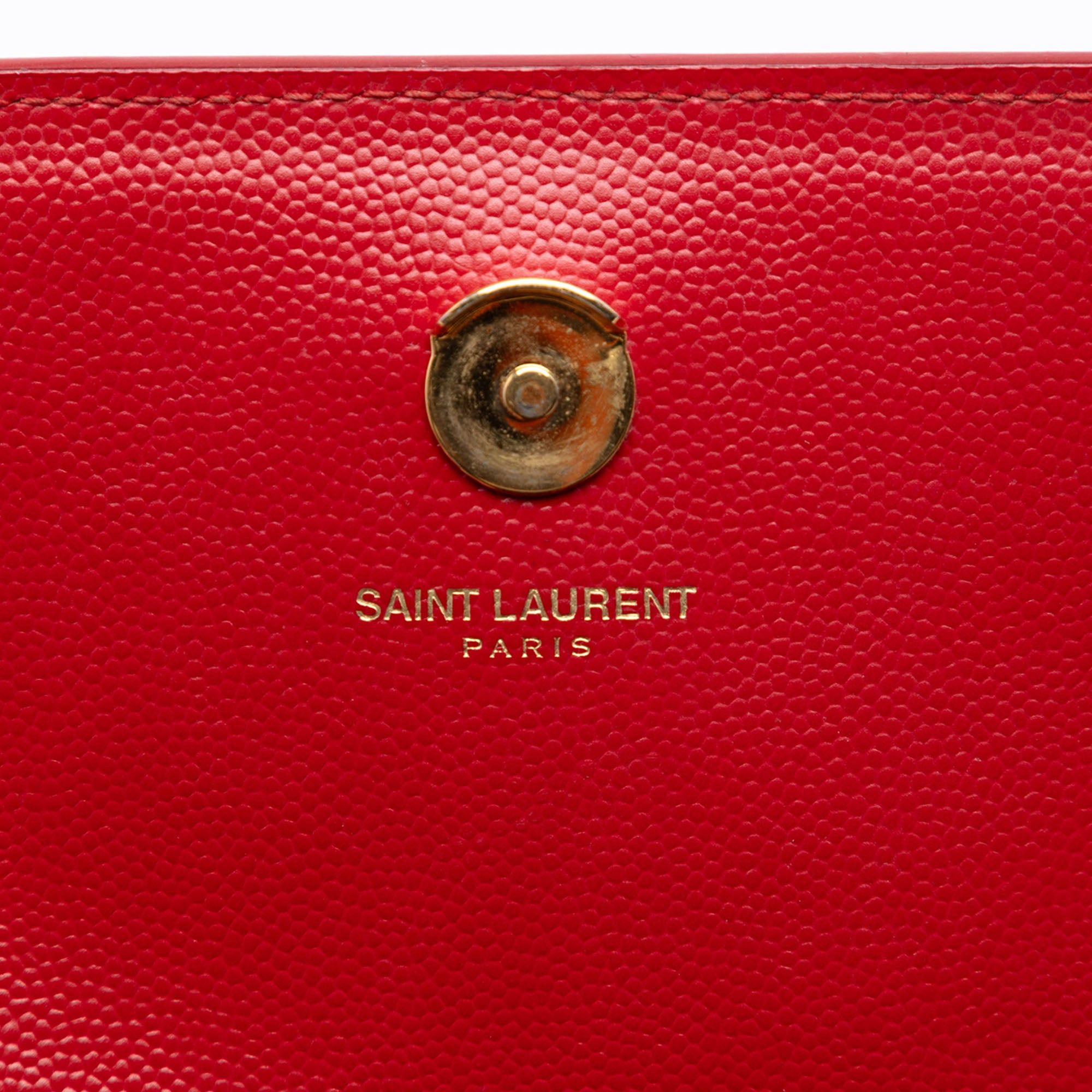 Saint Laurent Paris Small Grain De Poudre Monogram Kate Crossbody Size ONE SIZE - 5 Thumbnail