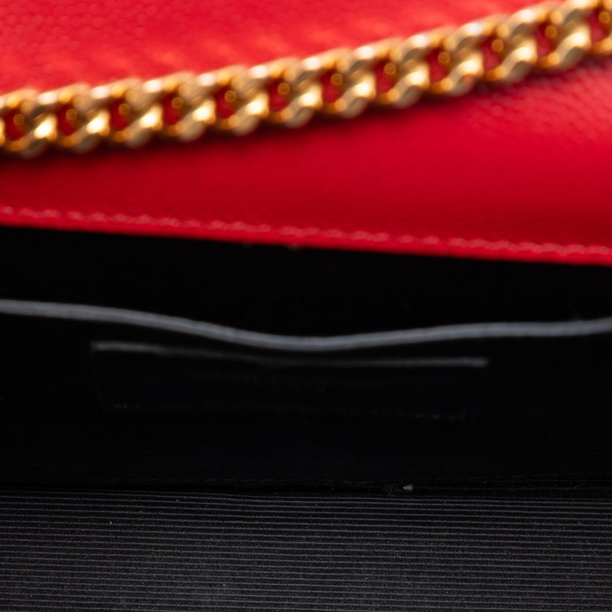 Saint Laurent Paris Small Grain De Poudre Monogram Kate Crossbody Size ONE SIZE - 4 Thumbnail