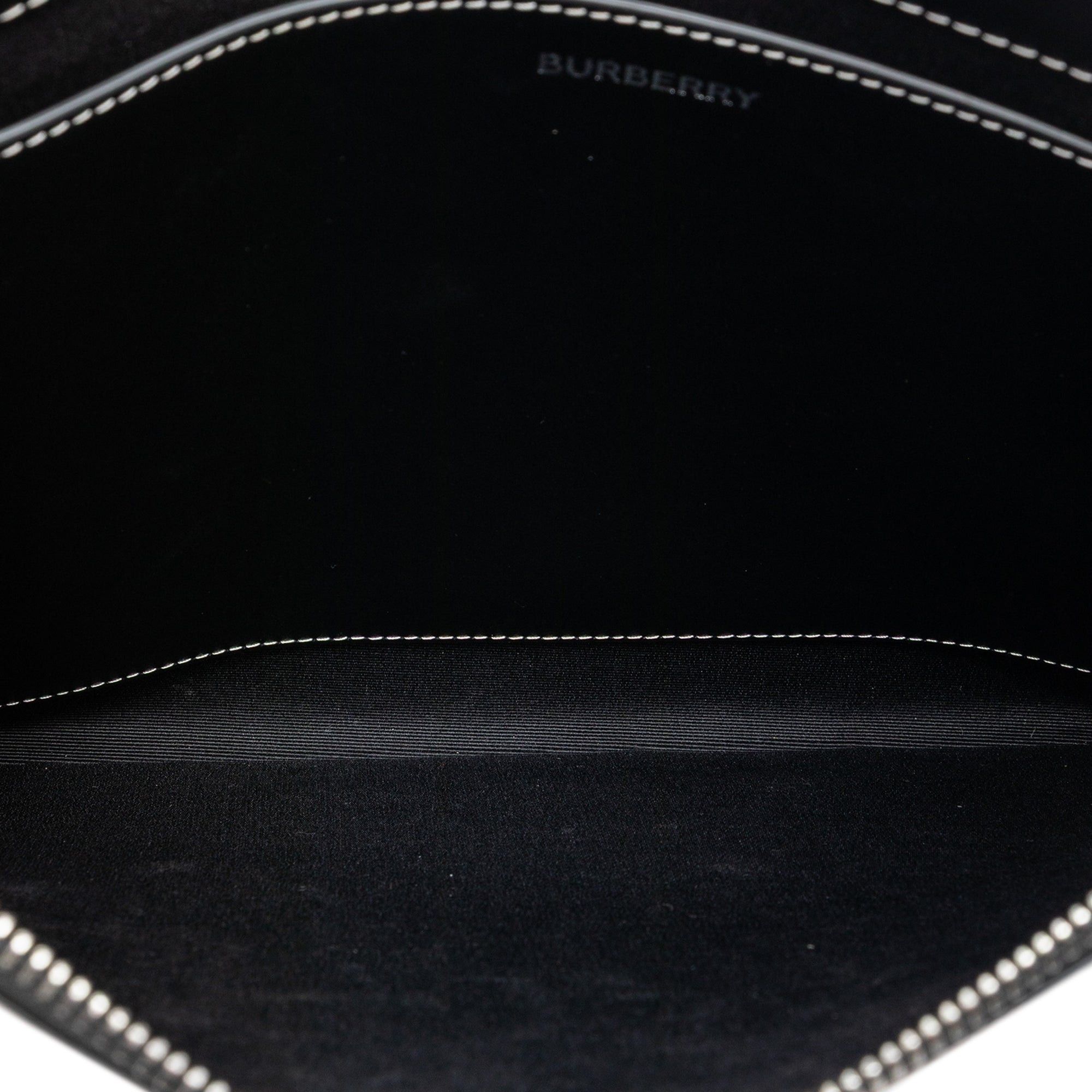 Burberry Check Coated Canvas Zip Pouch Size ONE SIZE - 4 Thumbnail