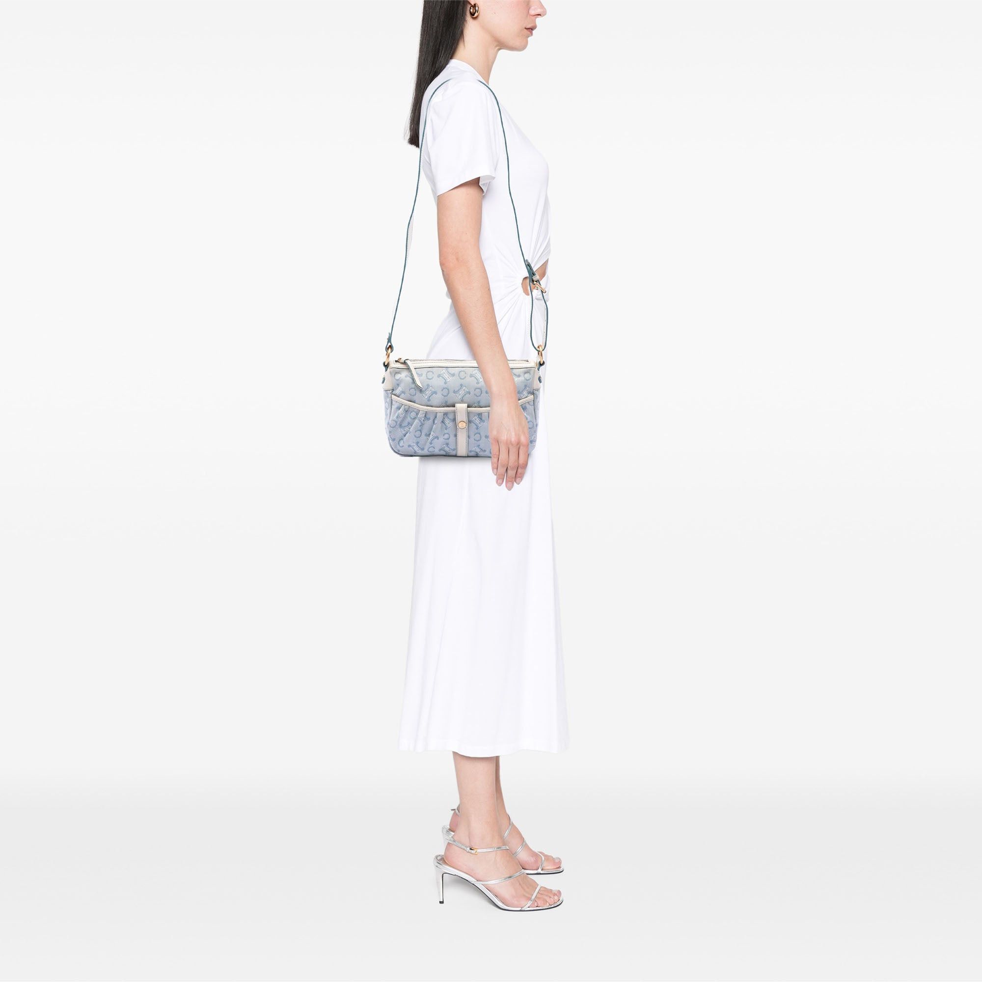 Celine C Macadam Canvas Crossbody Size ONE SIZE - 6 Thumbnail