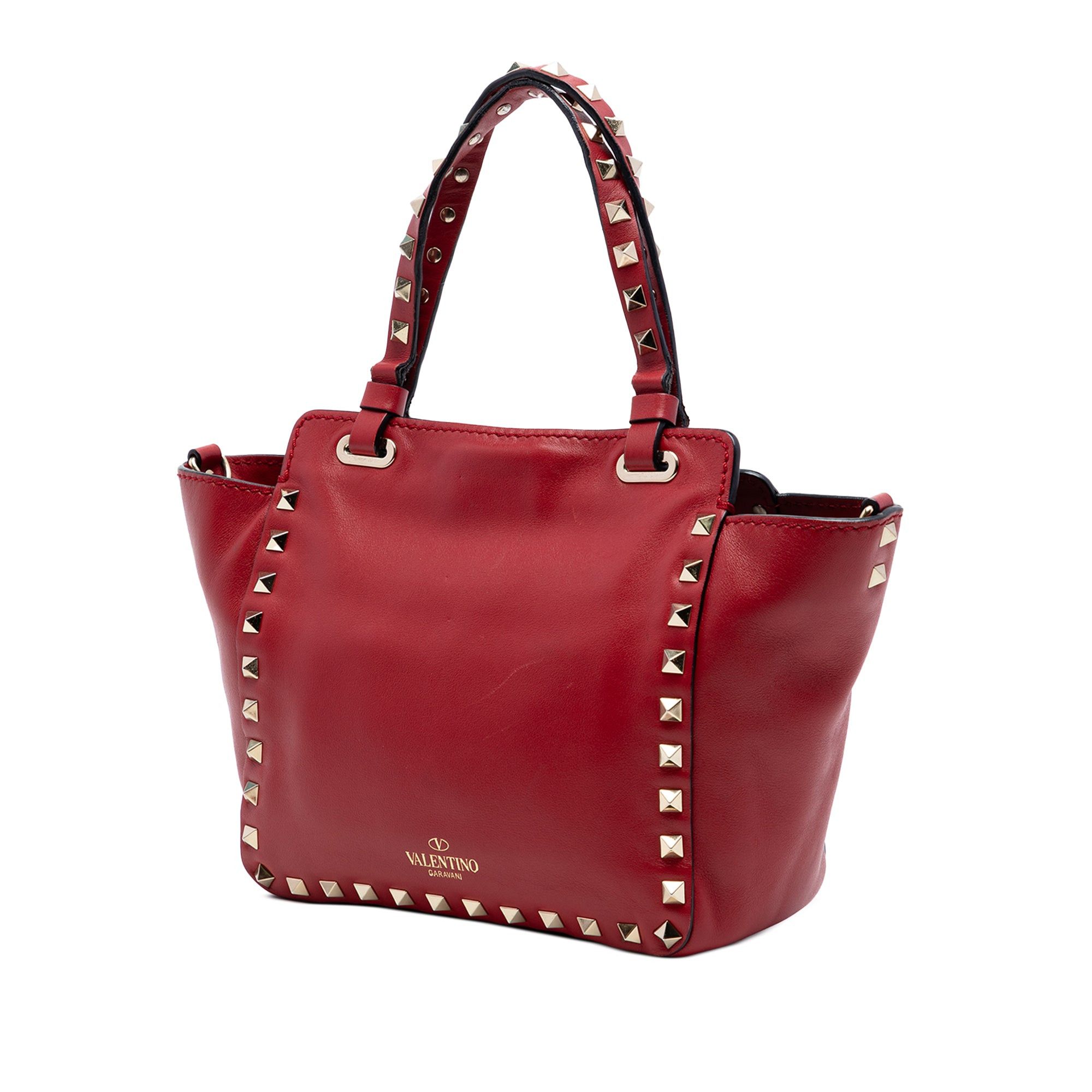 Valentino Mini Leather Rockstud Satchel Size ONE SIZE - 2 Thumbnail