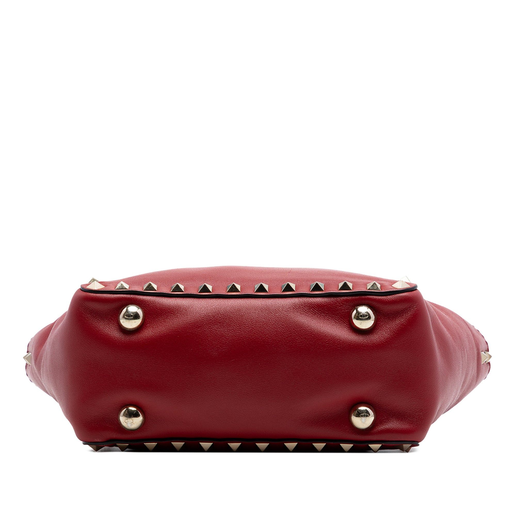 Valentino Mini Leather Rockstud Satchel Size ONE SIZE - 3 Thumbnail