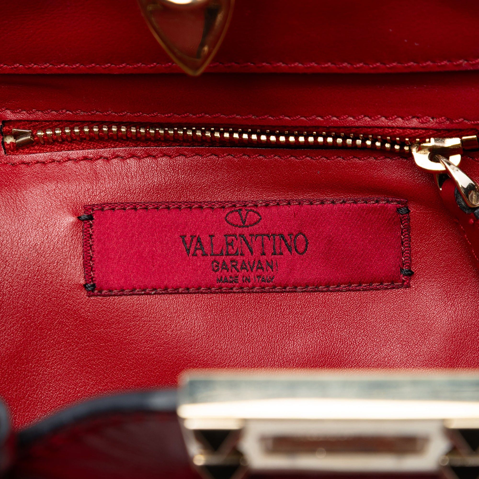 Valentino Mini Leather Rockstud Satchel Size ONE SIZE - 5 Thumbnail