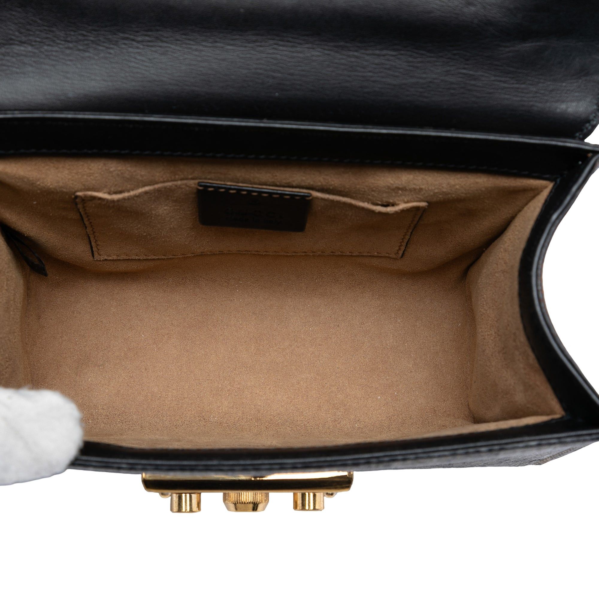 Gucci Small GG Supreme Padlock Crossbody Size ONE SIZE - 4 Thumbnail