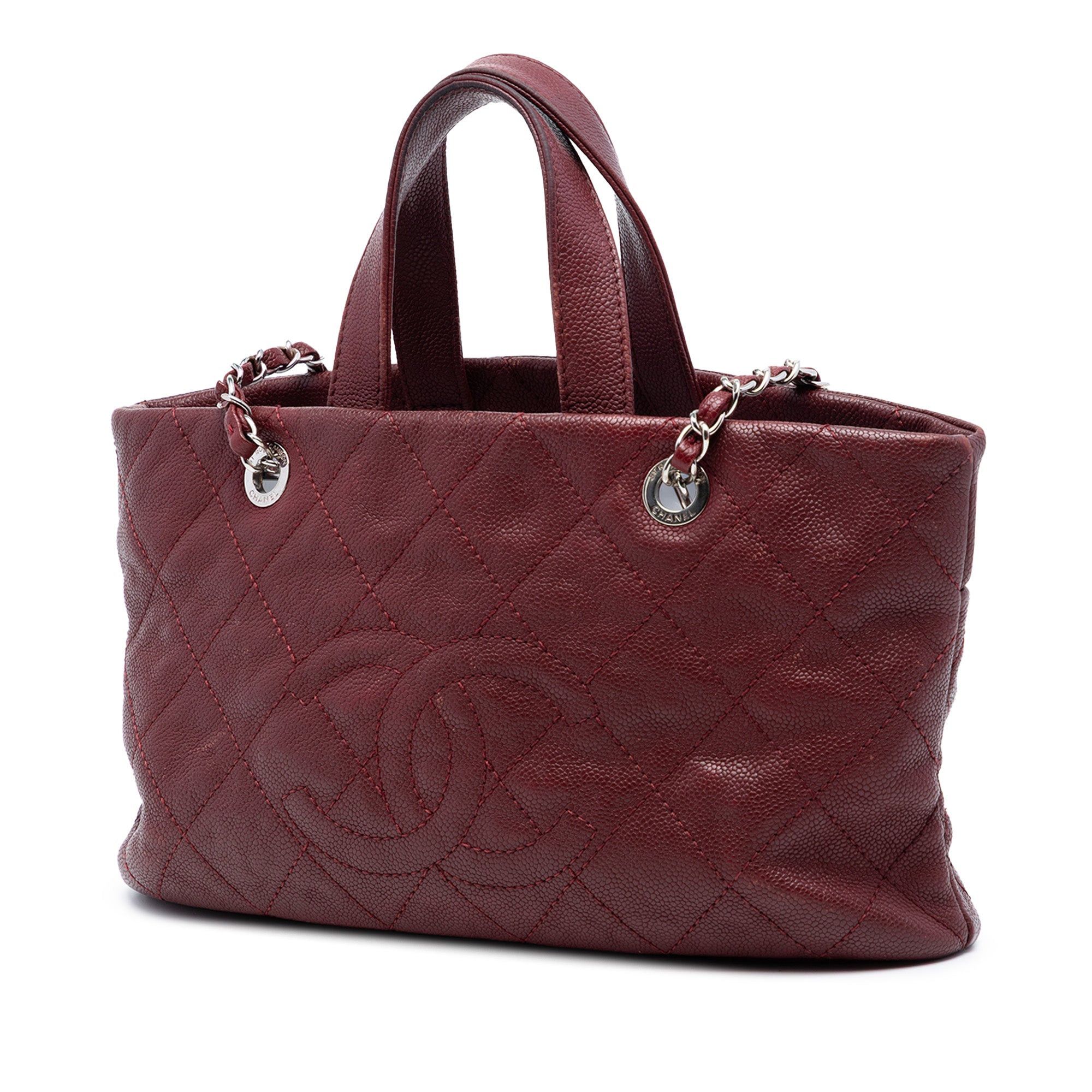 Chanel Quilted Caviar Shopping Tote Size ONE SIZE - 2 Thumbnail