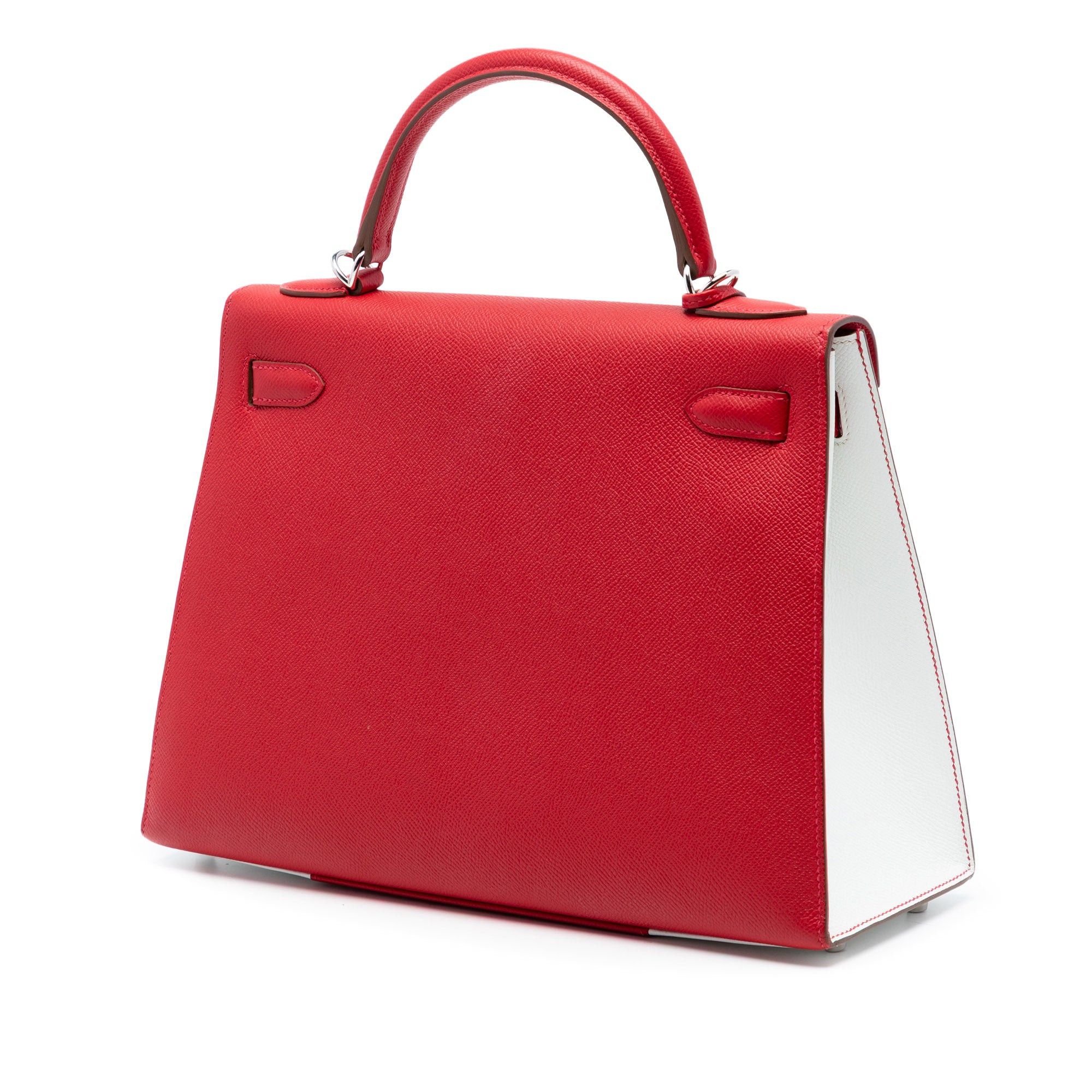 Hermes Bicolor Epsom Kelly Flag Sellier 32 Size ONE SIZE - 2 Thumbnail