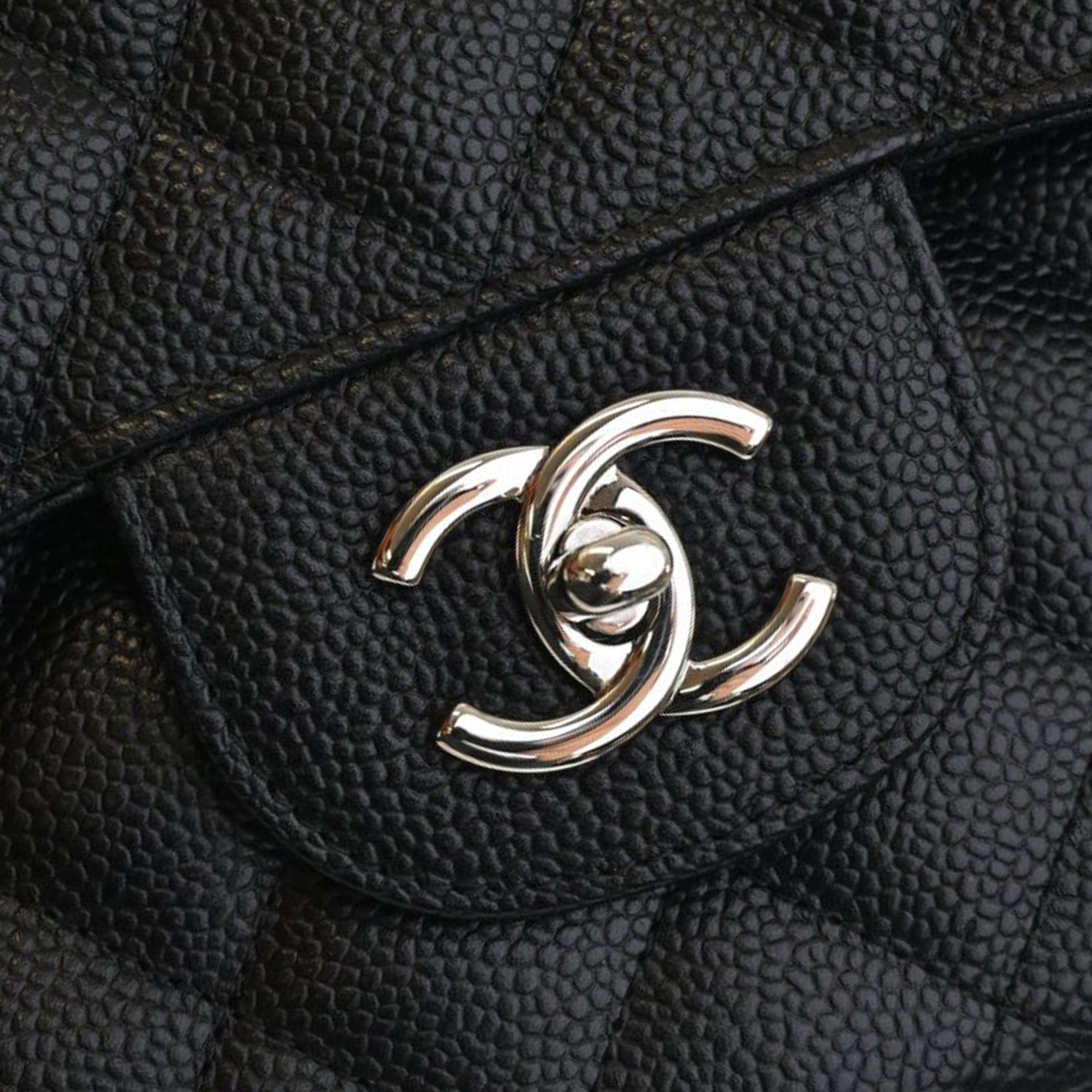 Chanel Jumbo Classic Caviar Double Flap Size ONE SIZE - 5 Thumbnail