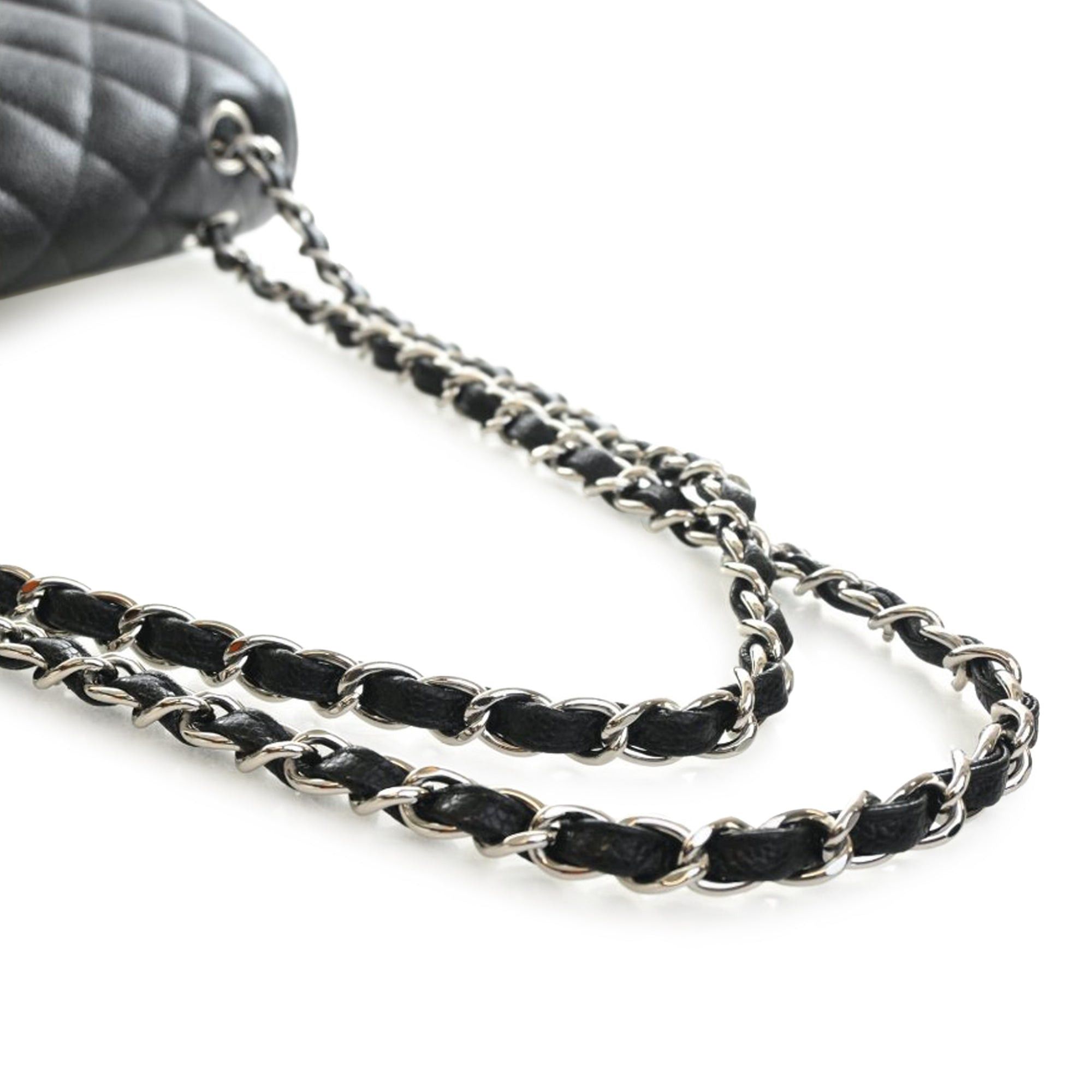 Chanel Jumbo Classic Caviar Double Flap Size ONE SIZE - 13 Thumbnail