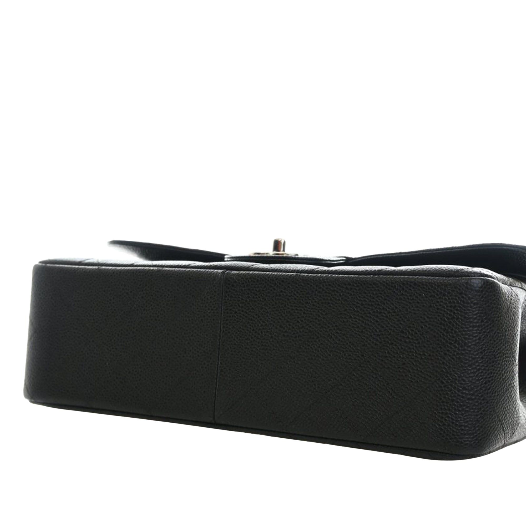 Chanel Jumbo Classic Caviar Double Flap Size ONE SIZE - 11 Thumbnail
