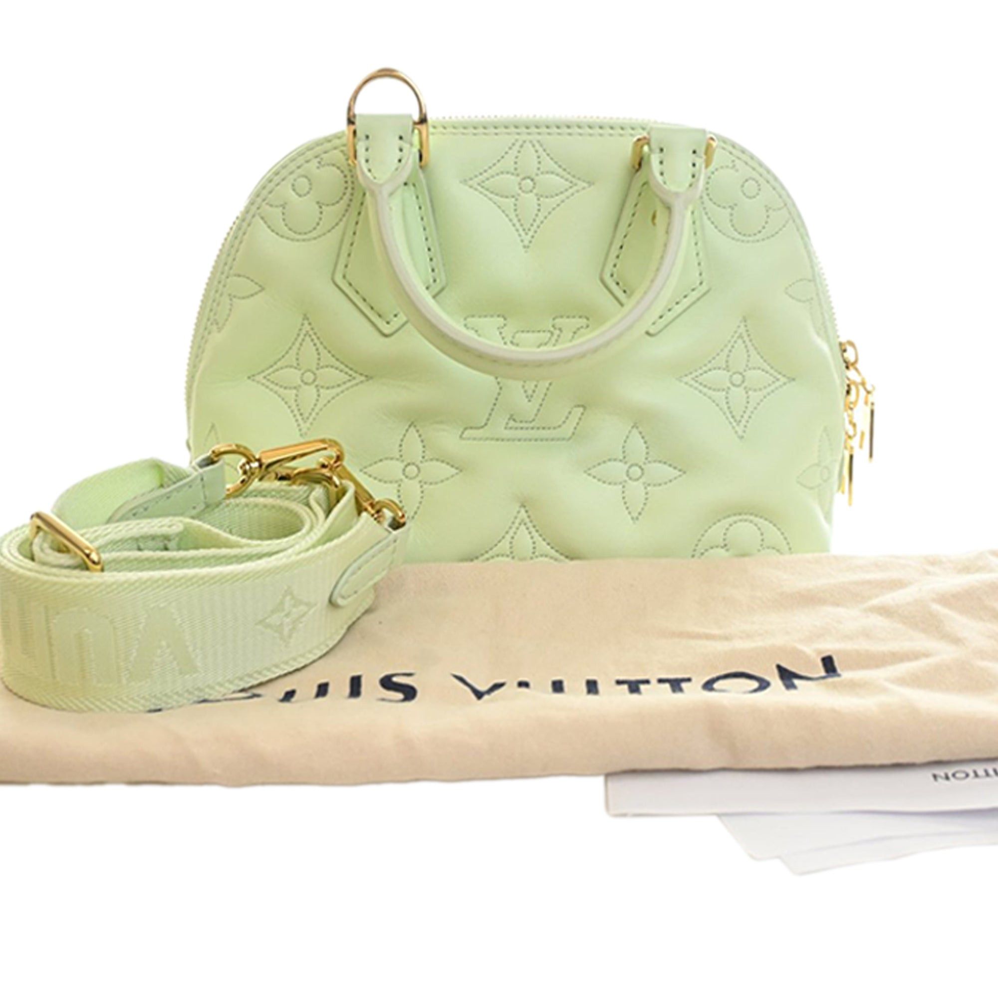 Louis Vuitton Monogram Calfskin Bubblegram Alma BB Size ONE SIZE - 15 Thumbnail