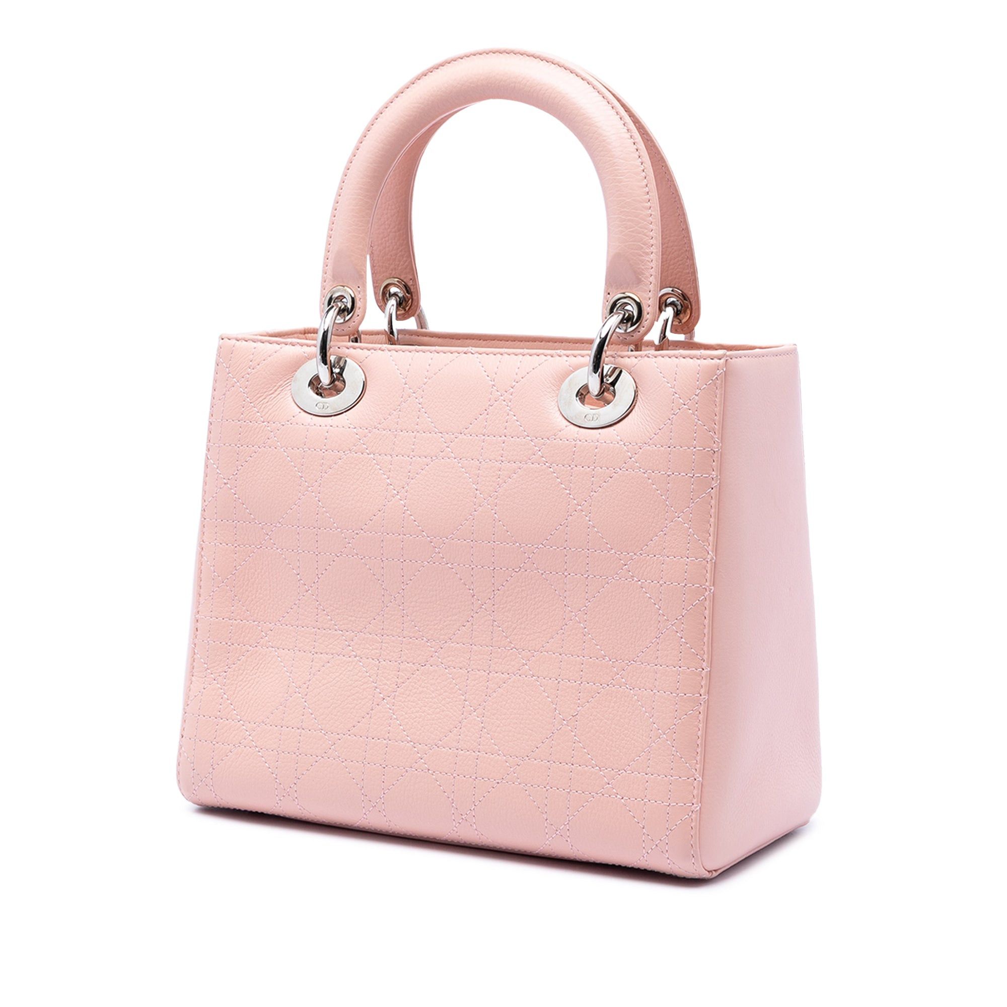Dior Medium Calfskin Cannage Stitched Lady Dior Size ONE SIZE - 2 Thumbnail