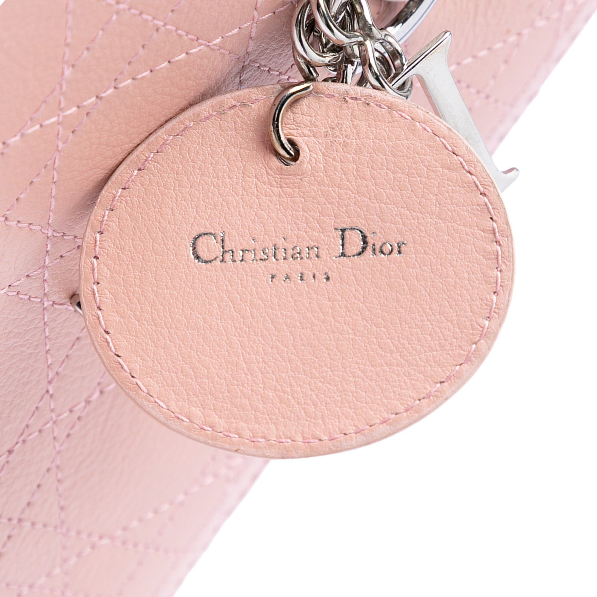 Dior Medium Calfskin Cannage Stitched Lady Dior Size ONE SIZE - 5 Thumbnail