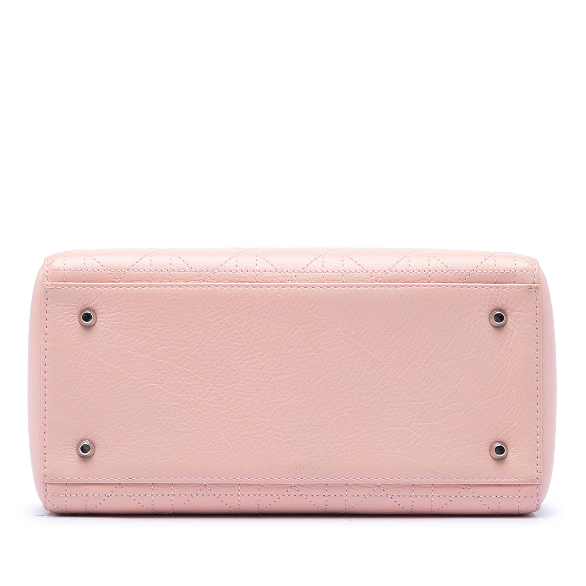 Dior Medium Calfskin Cannage Stitched Lady Dior Size ONE SIZE - 3 Thumbnail