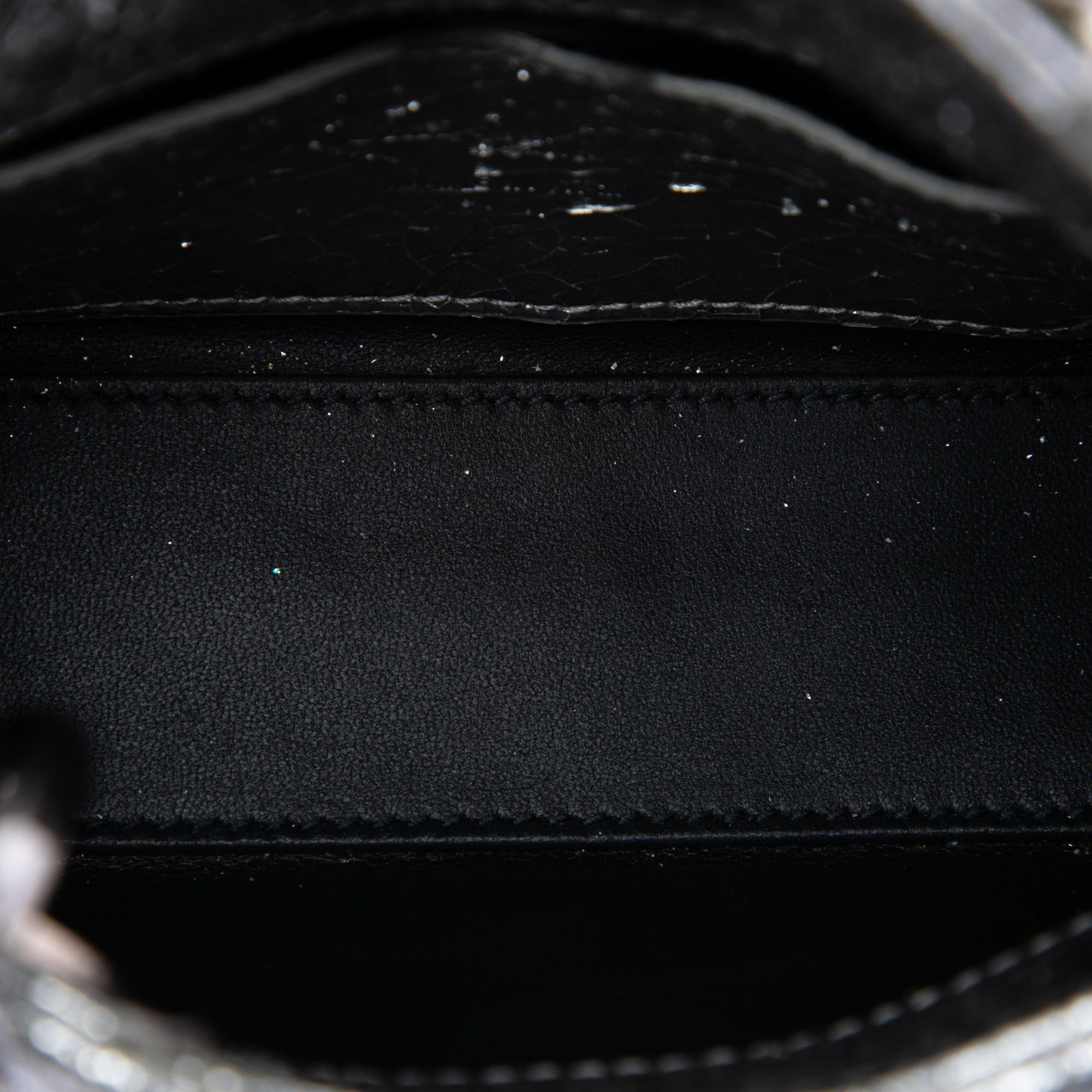 Dior Micro Metallic Crinkled Calfskin Cannage Lady Dior Size ONE SIZE - 4 Thumbnail
