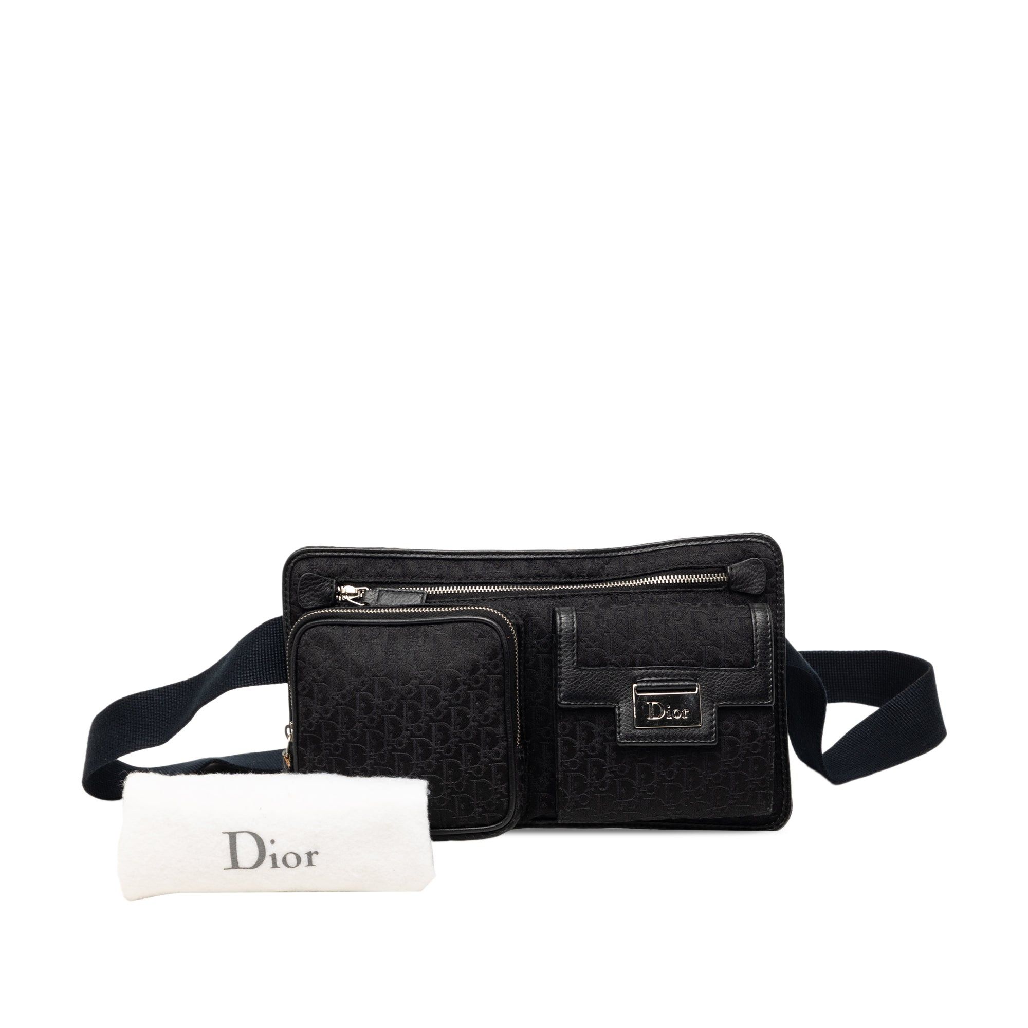 Dior Diorissimo Trotter Canvas Street Chic Belt Bag Size ONE SIZE - 8 Thumbnail