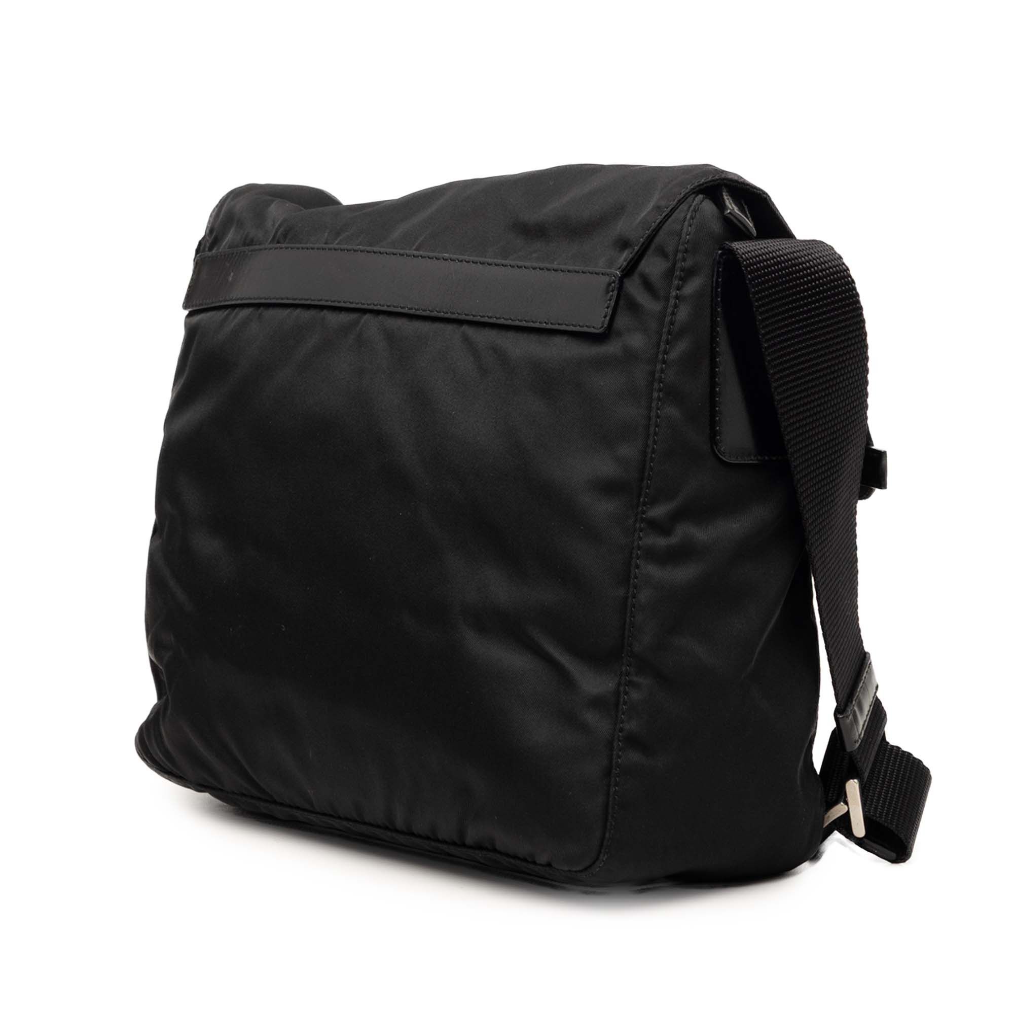 Prada Tessuto Zip Buckle Messenger Bag Size ONE SIZE - 2 Thumbnail