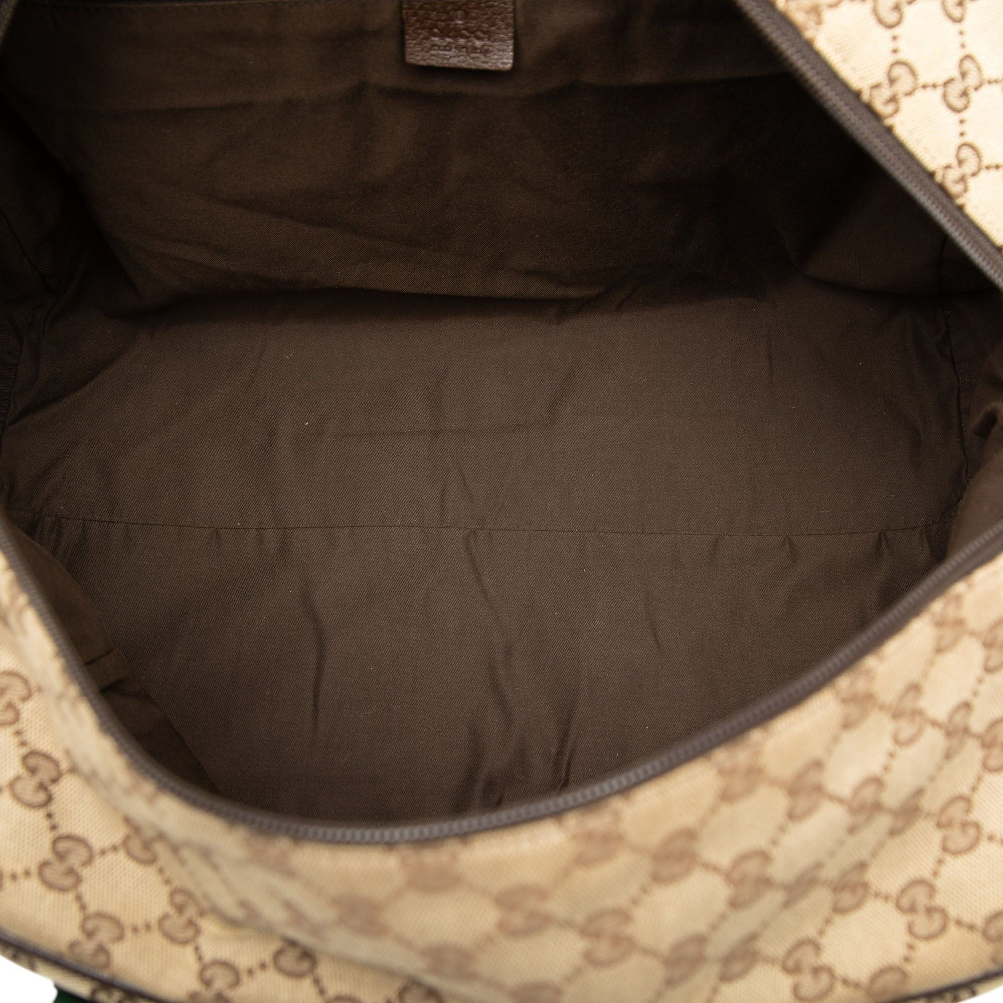 Gucci GG Canvas Web Duffle Bag Size ONE SIZE - 4 Thumbnail