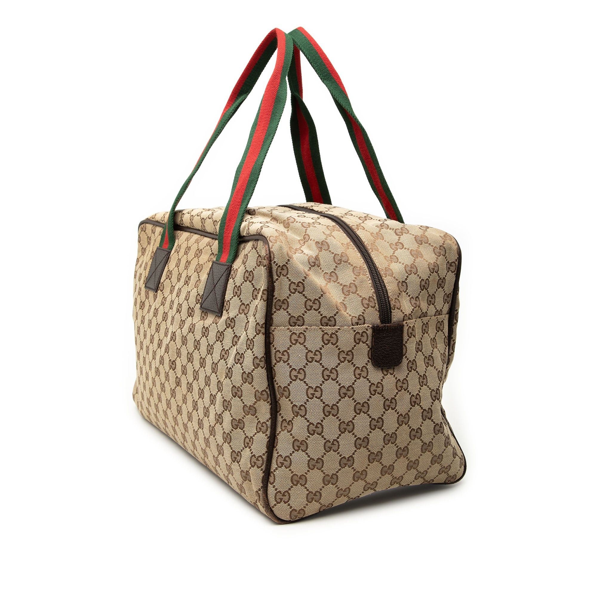 Gucci GG Canvas Web Duffle Bag Size ONE SIZE - 2 Thumbnail