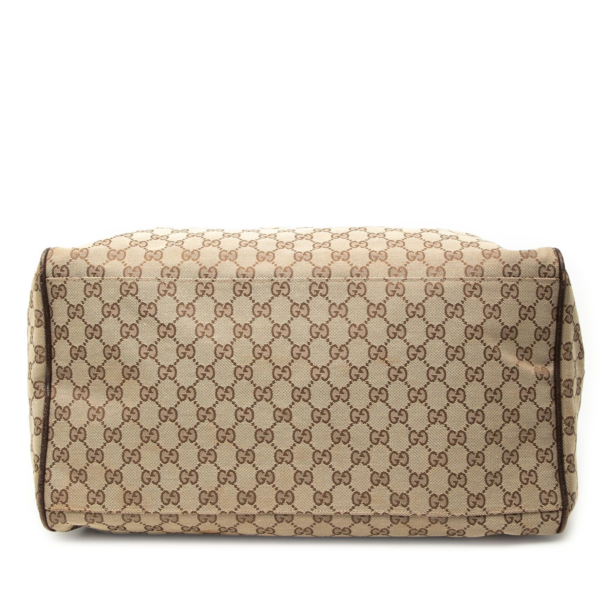 Gucci GG Canvas Web Duffle Bag Size ONE SIZE - 3 Thumbnail