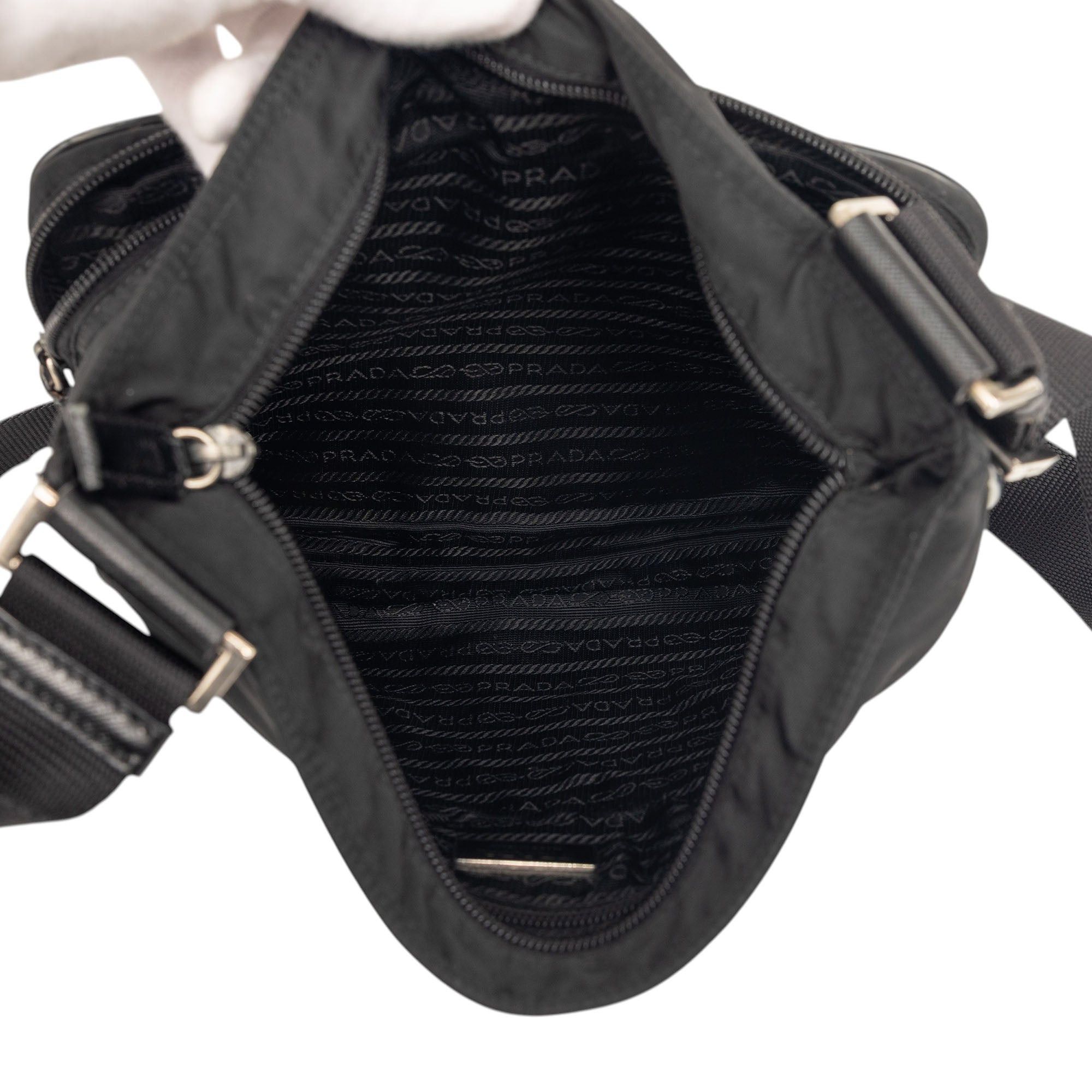 Prada Tessuto Zip Top Crossbody Size ONE SIZE - 4 Thumbnail