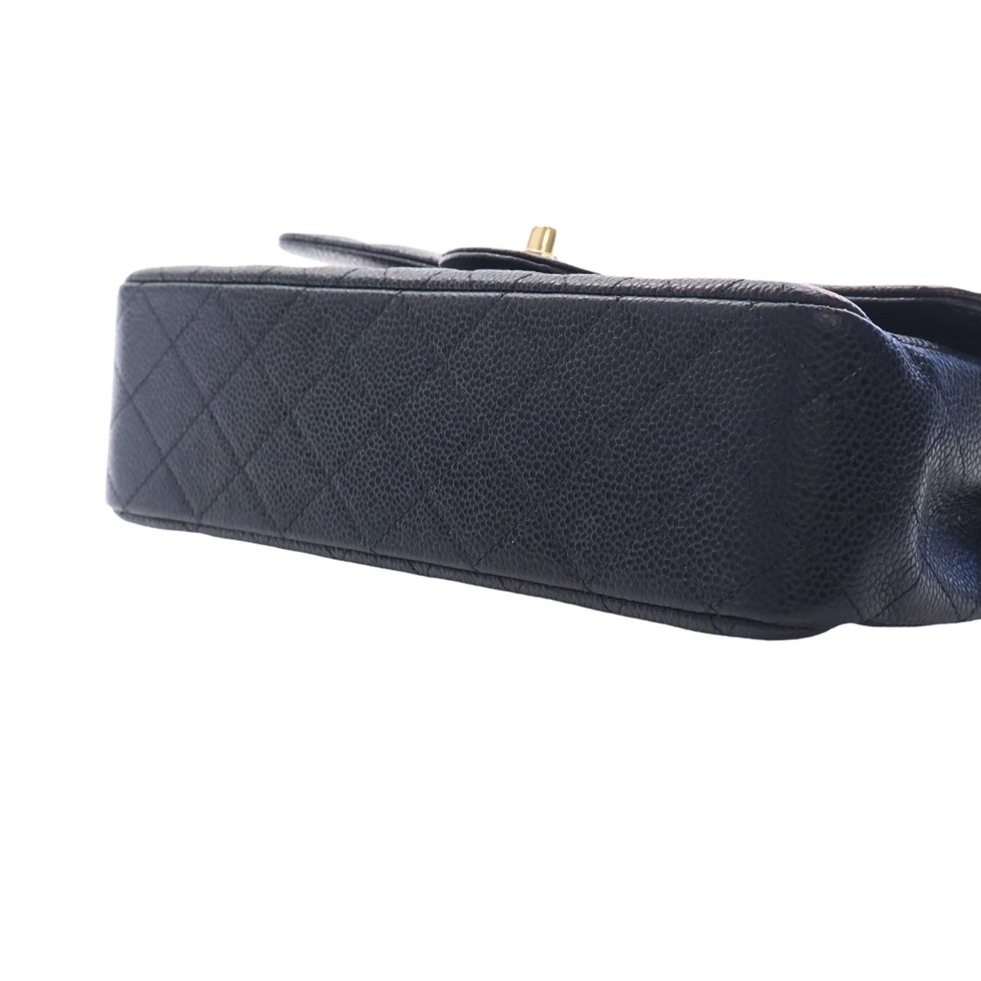 Chanel Medium Classic Caviar Double Flap Size ONE SIZE - 12 Thumbnail