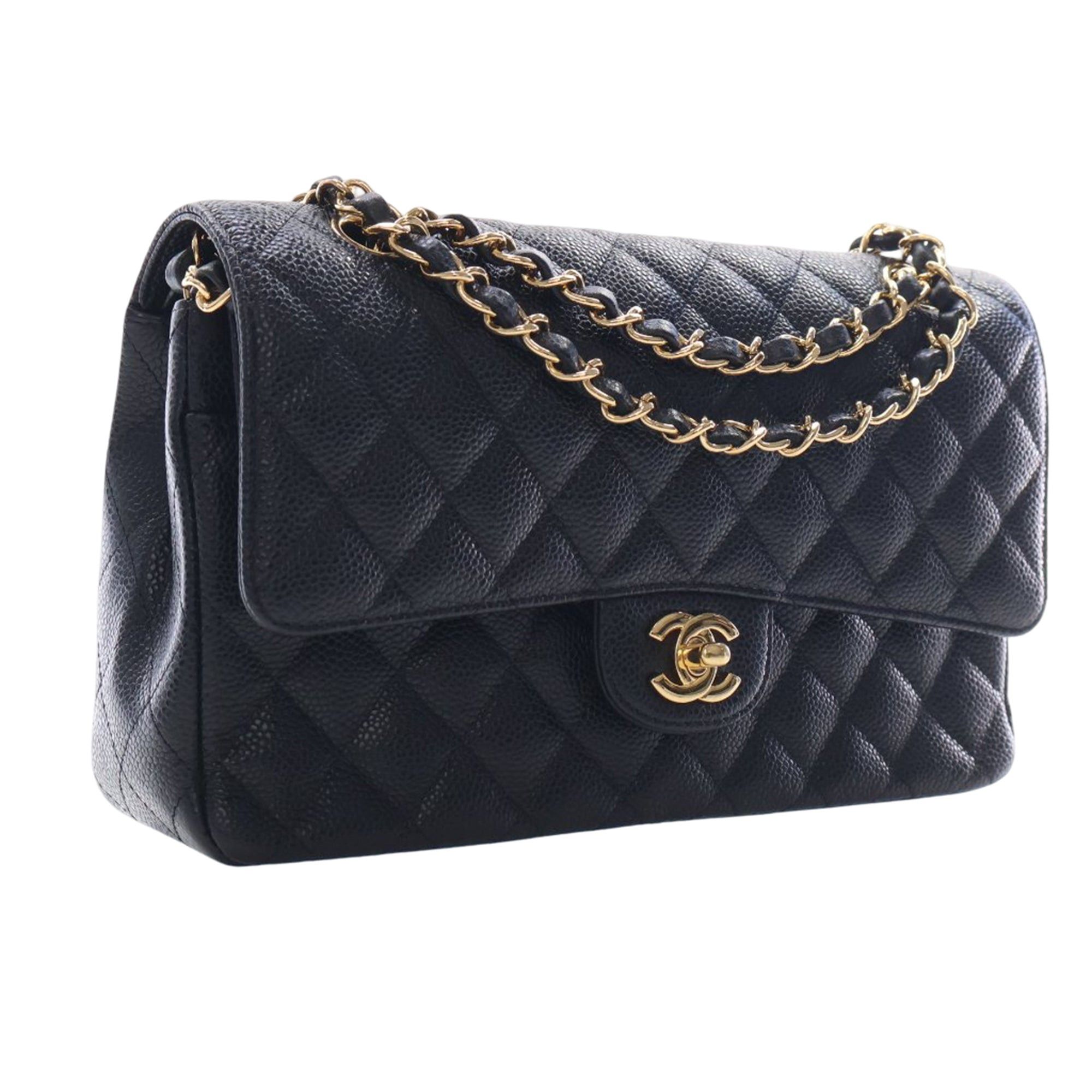 Chanel Medium Classic Caviar Double Flap Size ONE SIZE - 13 Thumbnail