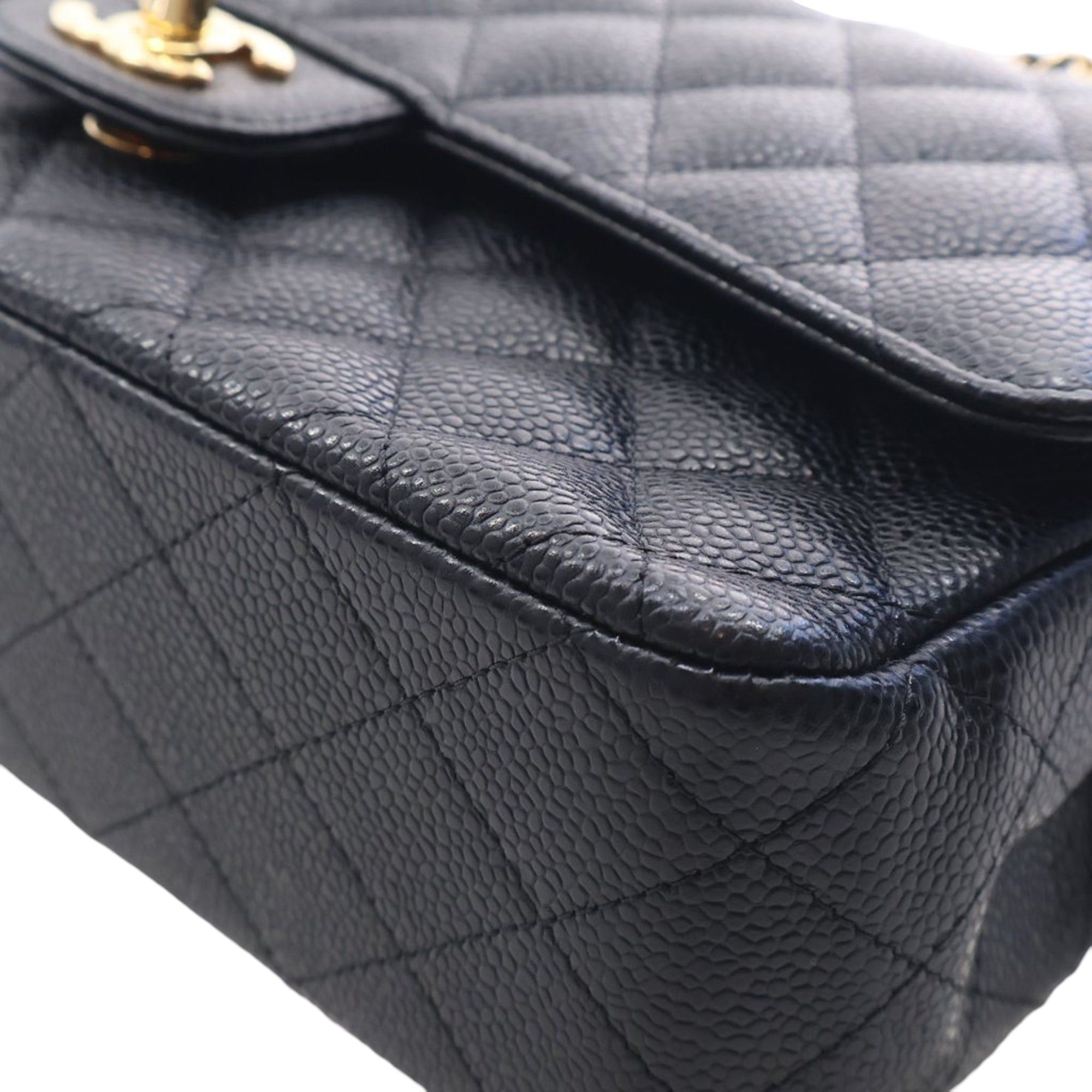 Chanel Medium Classic Caviar Double Flap Size ONE SIZE - 8 Thumbnail