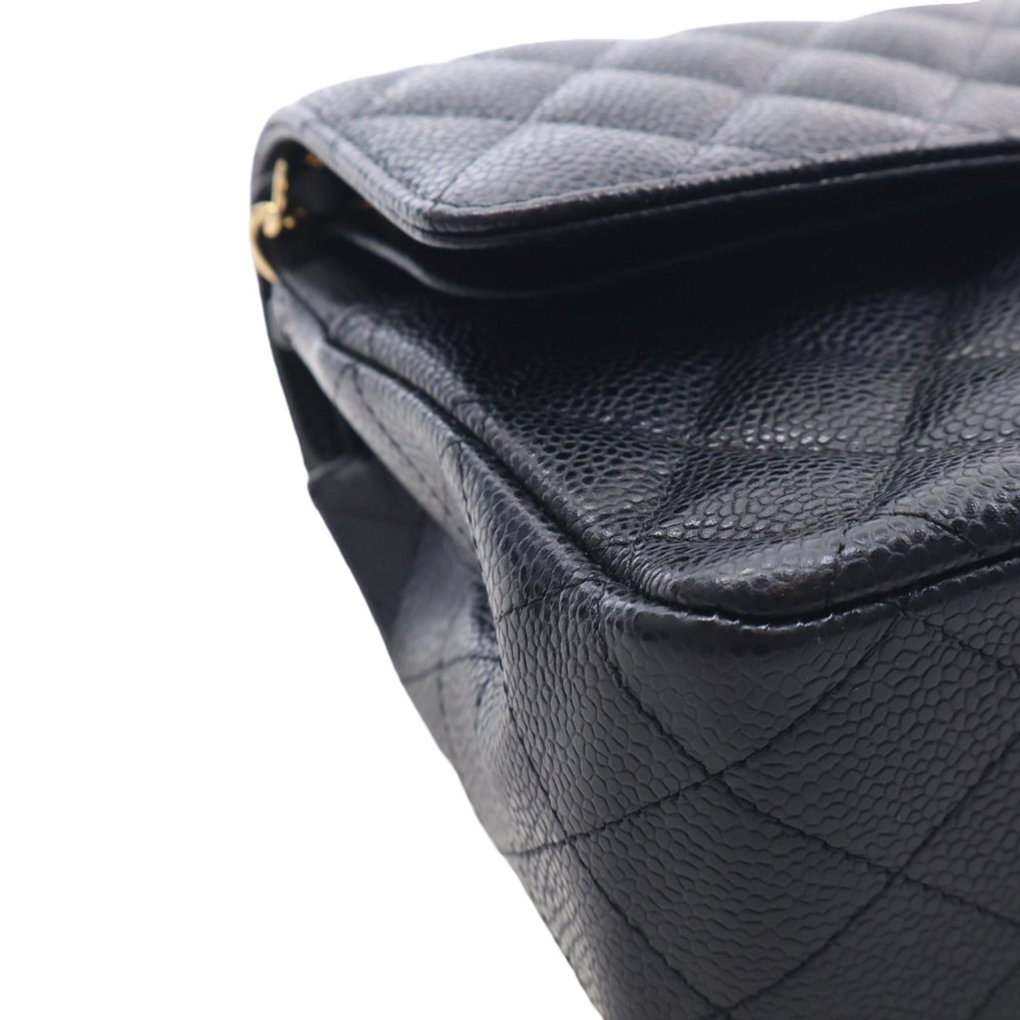Chanel Medium Classic Caviar Double Flap Size ONE SIZE - 10 Thumbnail