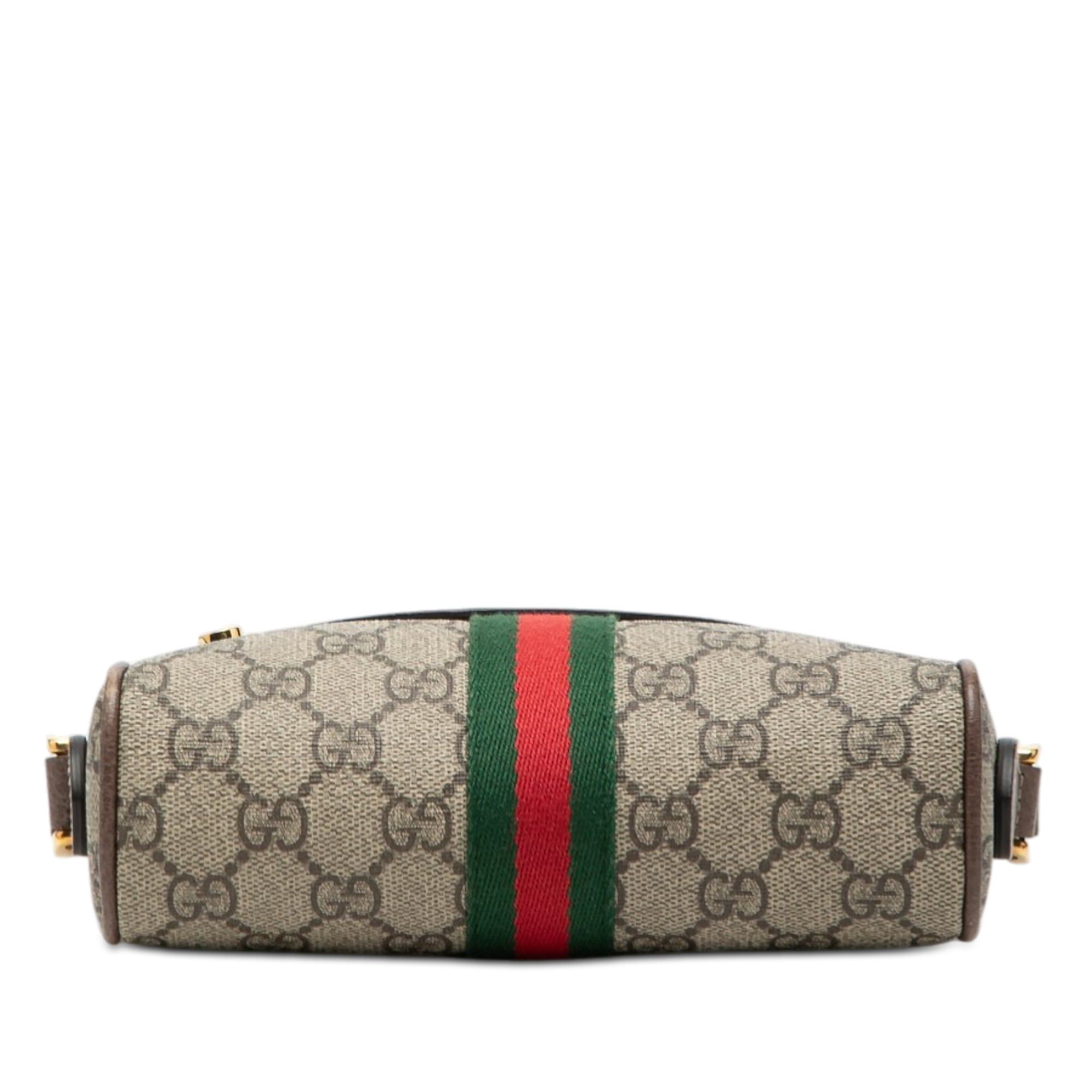Gucci Mini GG Supreme Web Ophidia Crossbody Size ONE SIZE - 3 Thumbnail