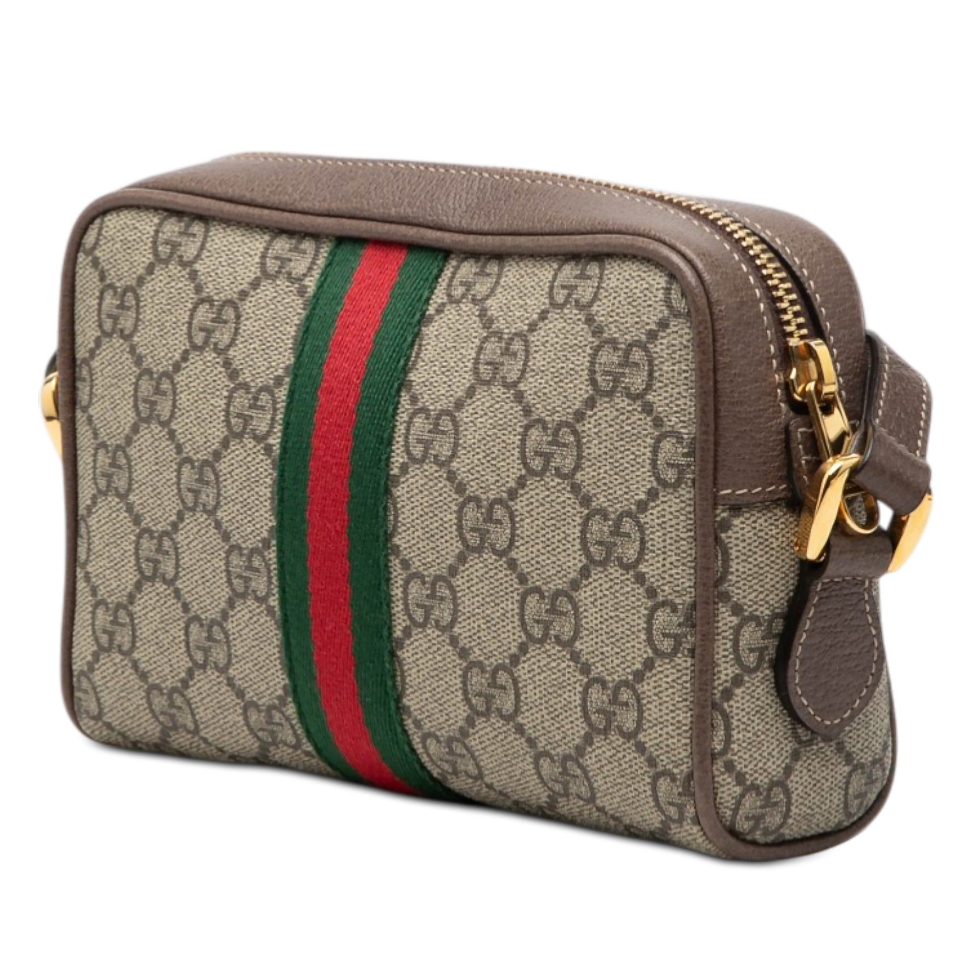Gucci Mini GG Supreme Web Ophidia Crossbody Size ONE SIZE - 2 Thumbnail