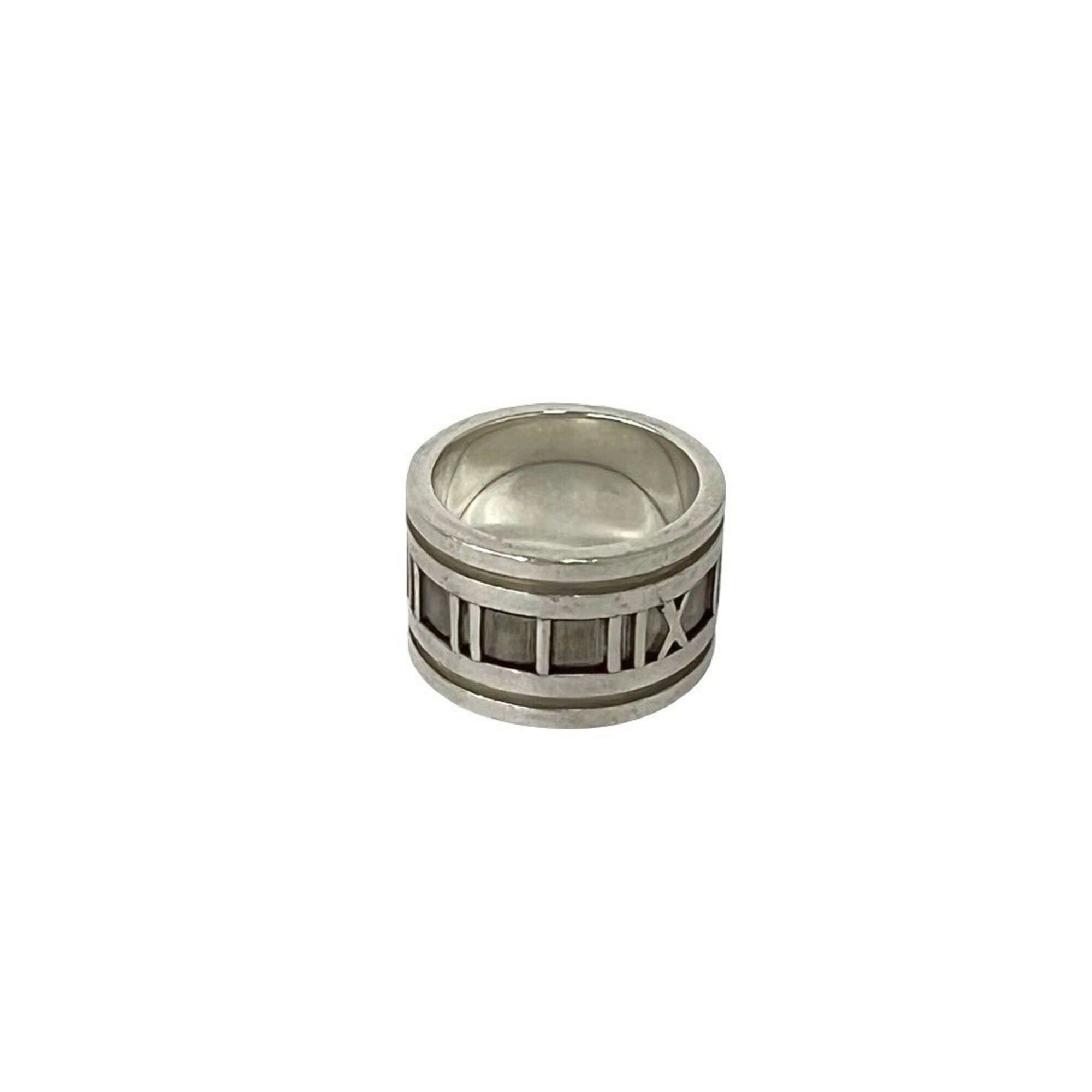 Tiffany & Co. TIFFANY&Co. Tiffany Atlas Wide Ring, Sterling Silver 925, Accessory, Women's, Men's, 99660 Size ONE SIZE - 4 Thumbnail