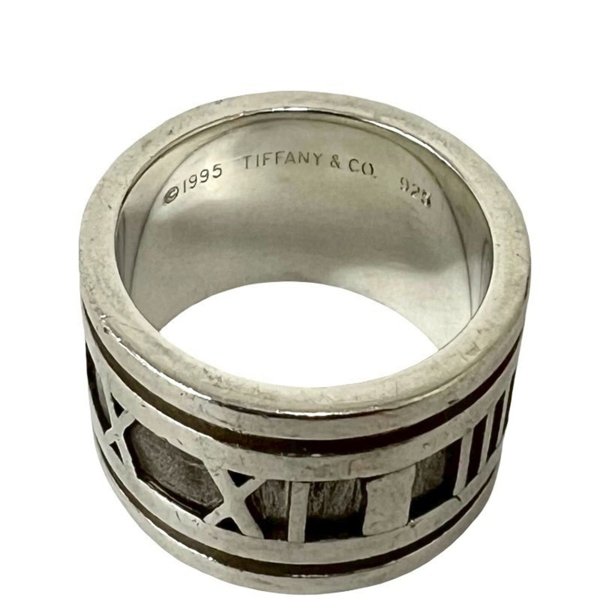 Tiffany & Co. TIFFANY&Co. Tiffany Atlas Wide Ring, Sterling Silver 925, Accessory, Women's, Men's, 99660 Size ONE SIZE - 3 Thumbnail