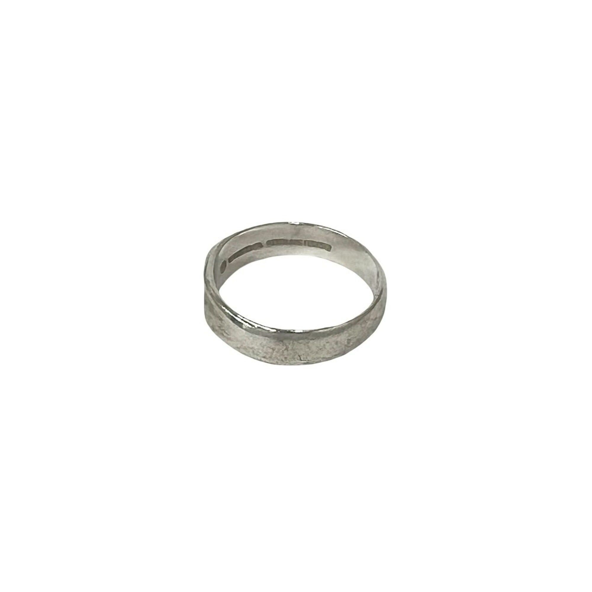 Tiffany & Co. TIFFANY&Co. Tiffany Vintage Curved Heart Ring, Sterling Silver 925, Accessory, Women's/Men's, 64012 Size ONE SIZE - 6 Thumbnail