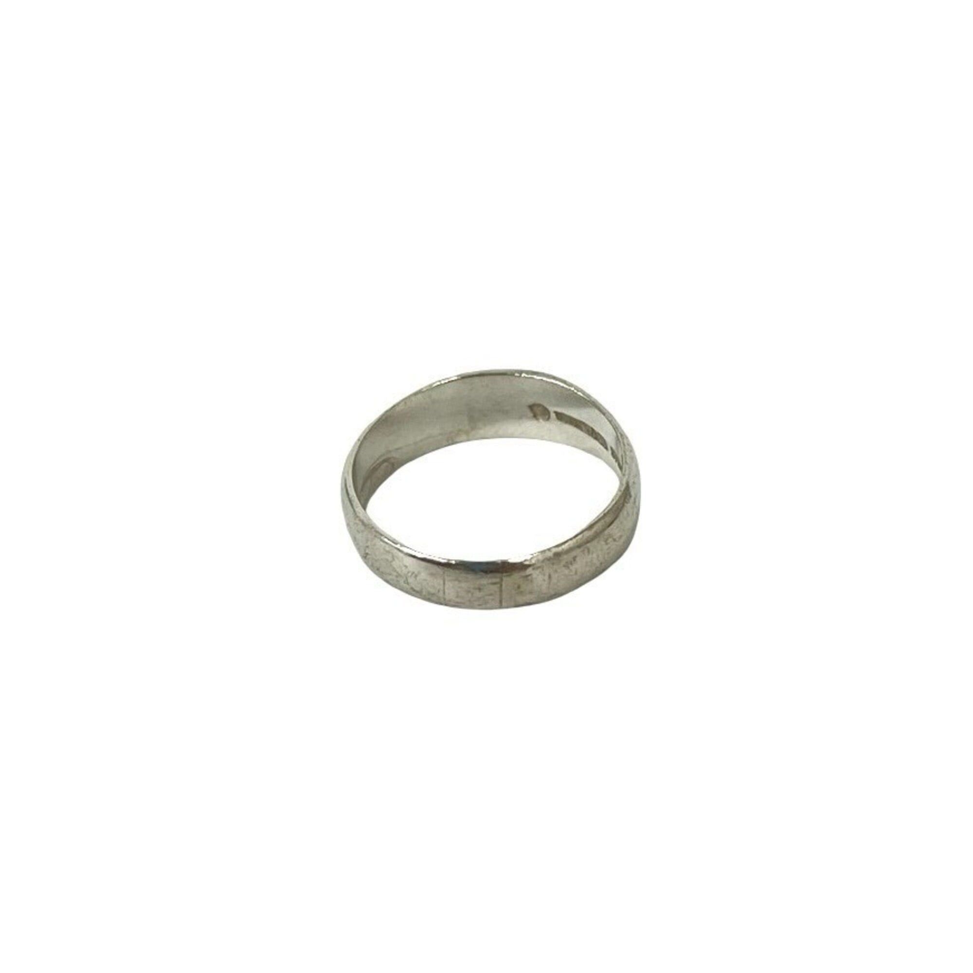 Tiffany & Co. TIFFANY&Co. Tiffany Vintage Curved Heart Ring, Sterling Silver 925, Accessory, Women's/Men's, 64012 Size ONE SIZE - 4 Thumbnail