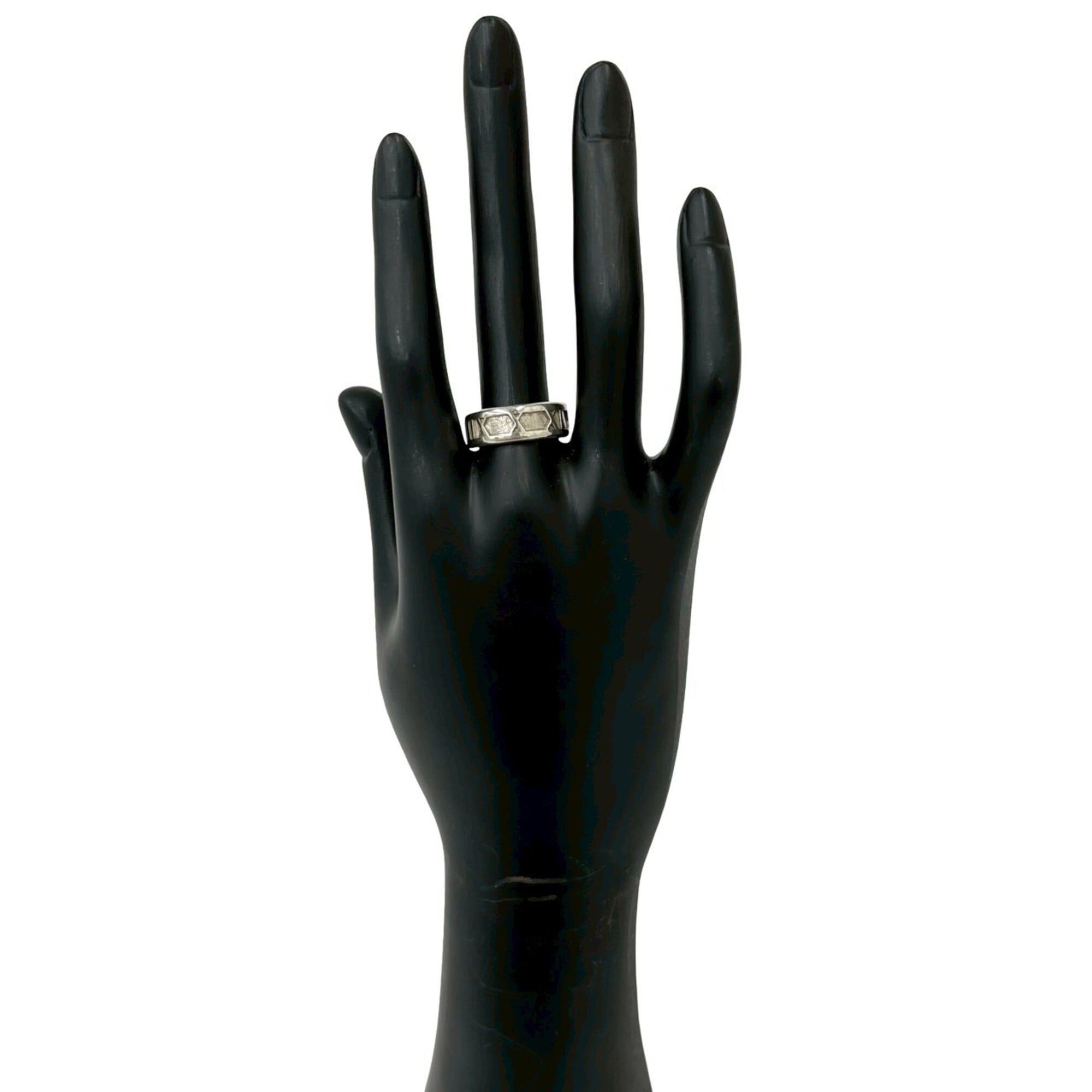 Tiffany & Co. TIFFANY&Co. Tiffany Atlas Ring, Sterling Silver 925, Accessory, Men's & Women's, Silver, 78300 Size ONE SIZE - 2 Thumbnail