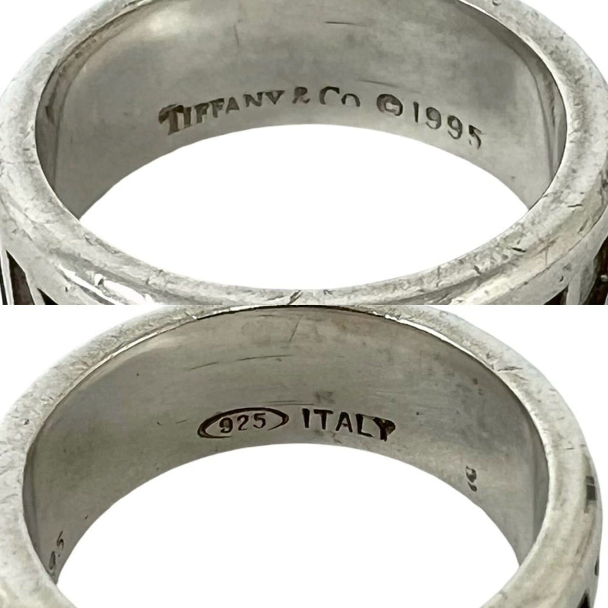Tiffany & Co. TIFFANY&Co. Tiffany Atlas Ring, Sterling Silver 925, Accessory, Men's & Women's, Silver, 78300 Size ONE SIZE - 3 Thumbnail