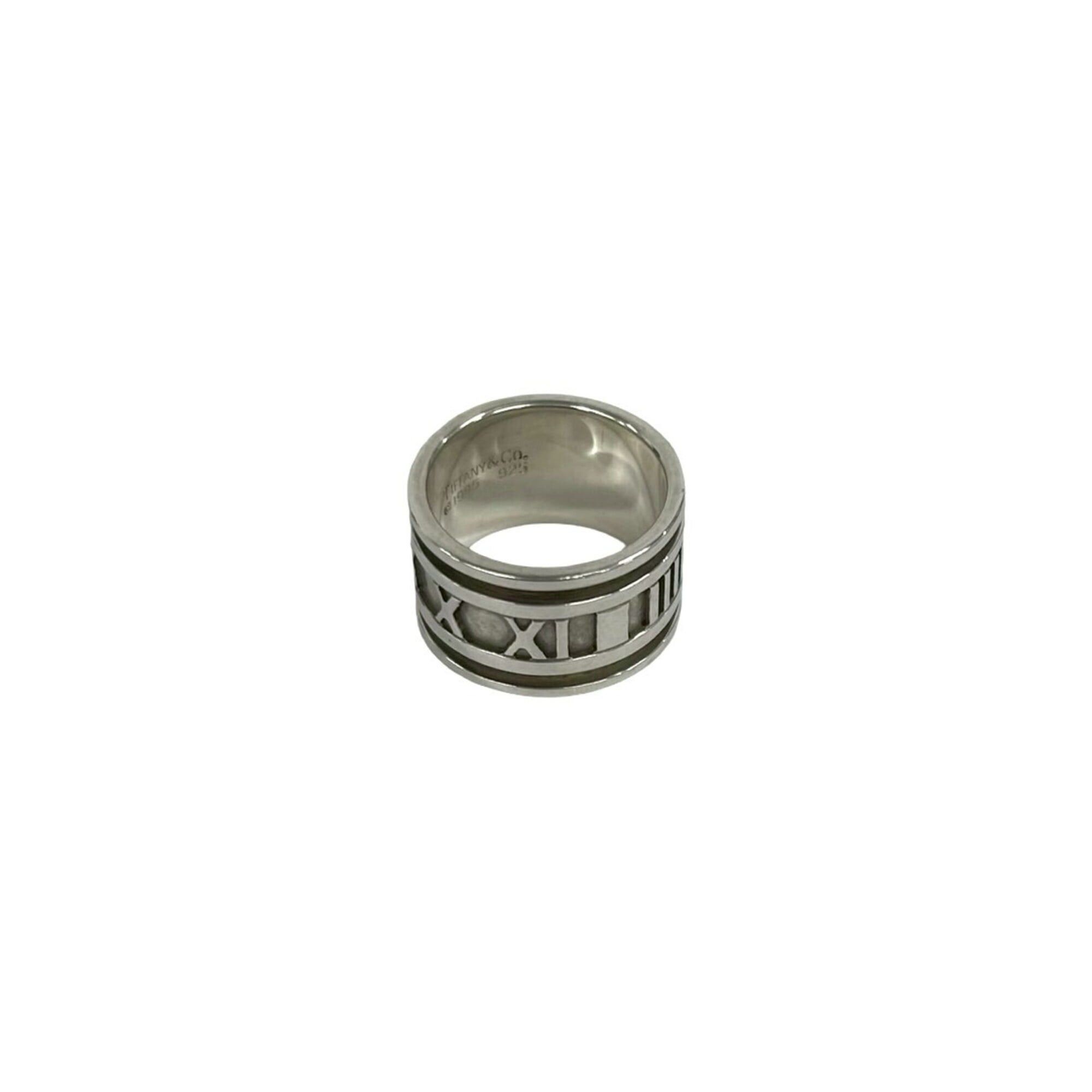 Tiffany & Co. TIFFANY&Co. Tiffany Wide Atlas Ring, Sterling Silver 925, Men's and Women's Accessory, Silver, 30498 Size ONE SIZE - 4 Thumbnail