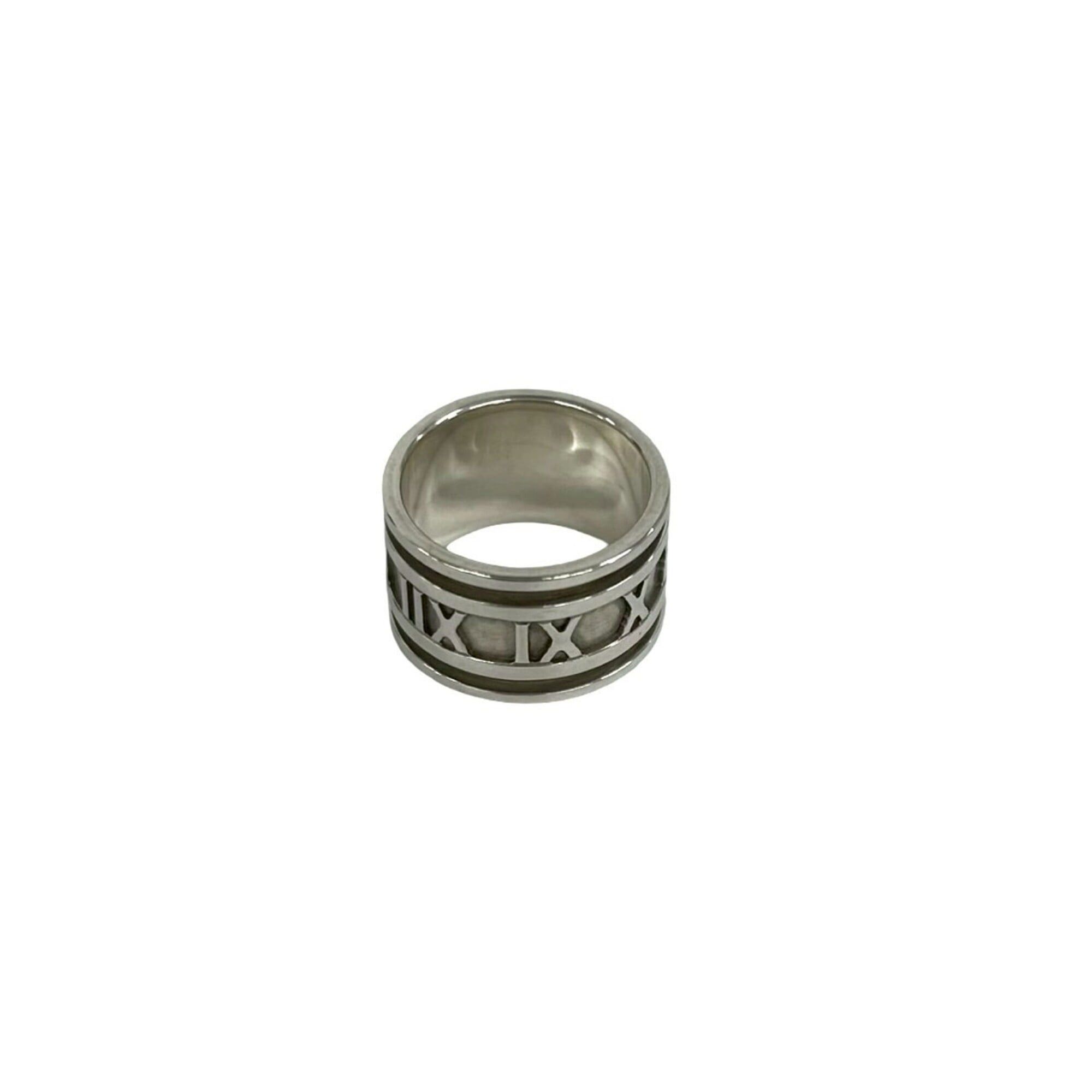Tiffany & Co. TIFFANY&Co. Tiffany Wide Atlas Ring, Sterling Silver 925, Men's and Women's Accessory, Silver, 30498 Size ONE SIZE - 6 Thumbnail