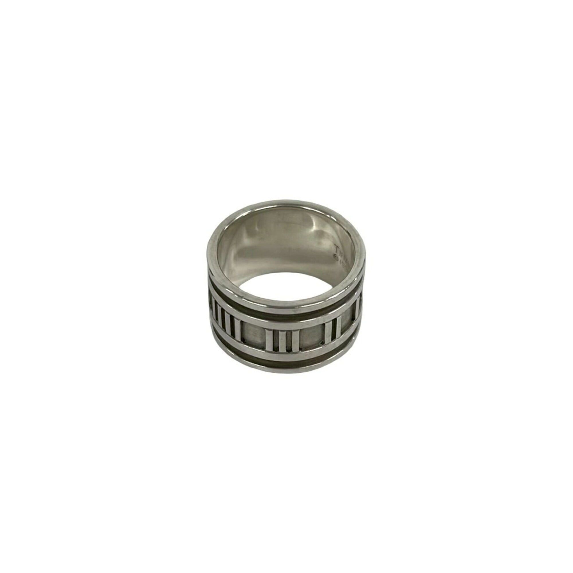 Tiffany & Co. TIFFANY&Co. Tiffany Wide Atlas Ring, Sterling Silver 925, Men's and Women's Accessory, Silver, 30498 Size ONE SIZE - 5 Thumbnail