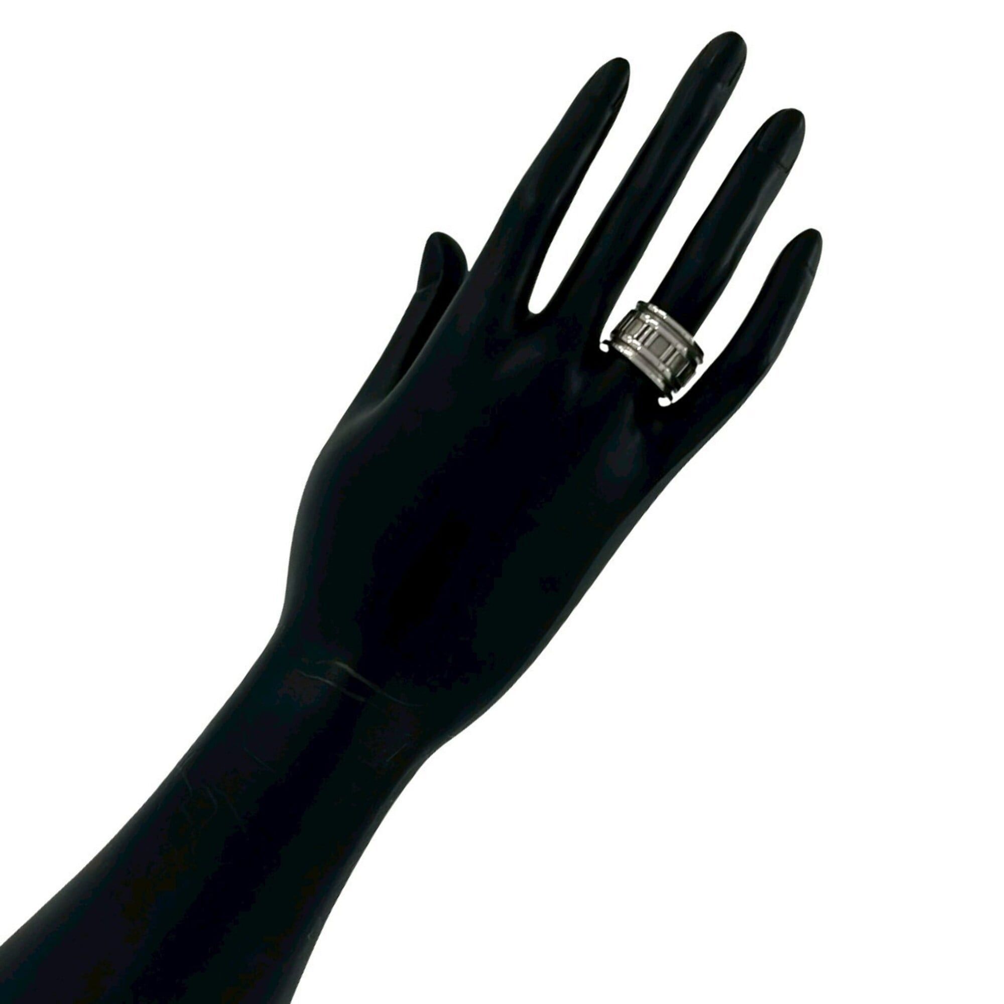 Tiffany & Co. TIFFANY&Co. Tiffany Wide Atlas Ring, Sterling Silver 925, Men's and Women's Accessory, Silver, 30498 Size ONE SIZE - 2 Thumbnail