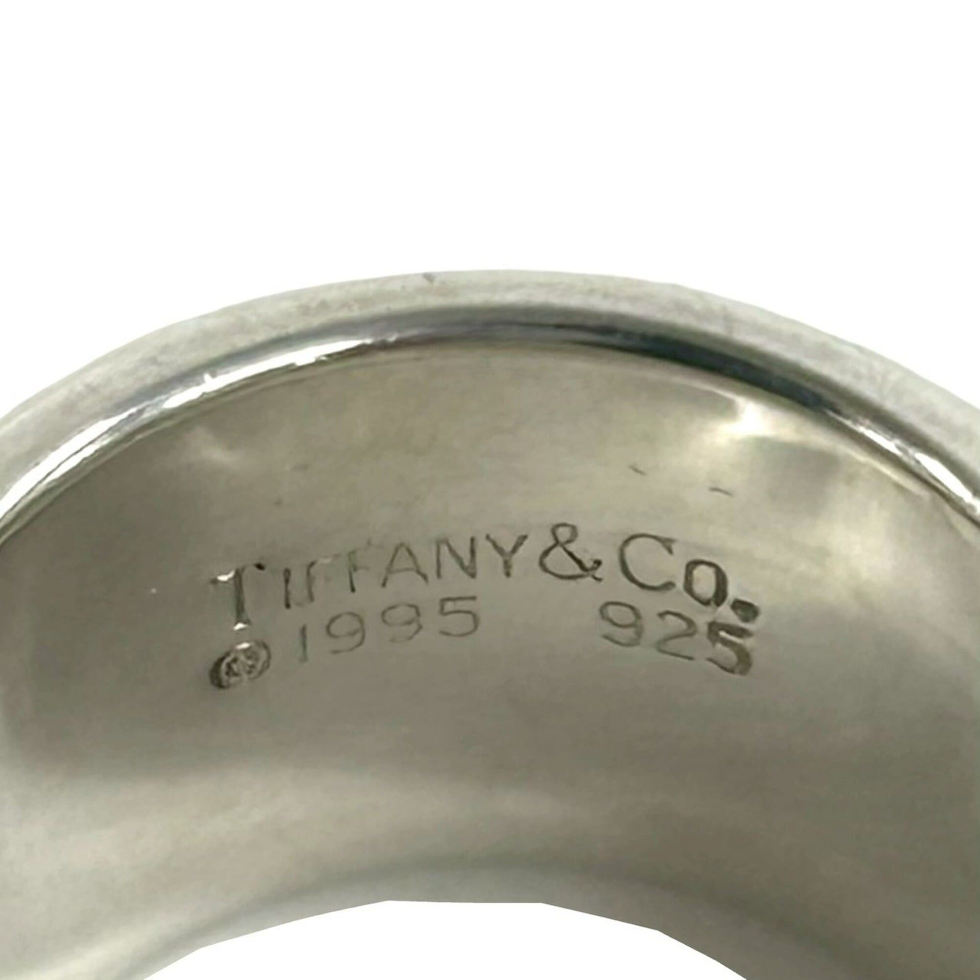 Tiffany & Co. TIFFANY&Co. Tiffany Wide Atlas Ring, Sterling Silver 925, Men's and Women's Accessory, Silver, 30498 Size ONE SIZE - 3 Thumbnail